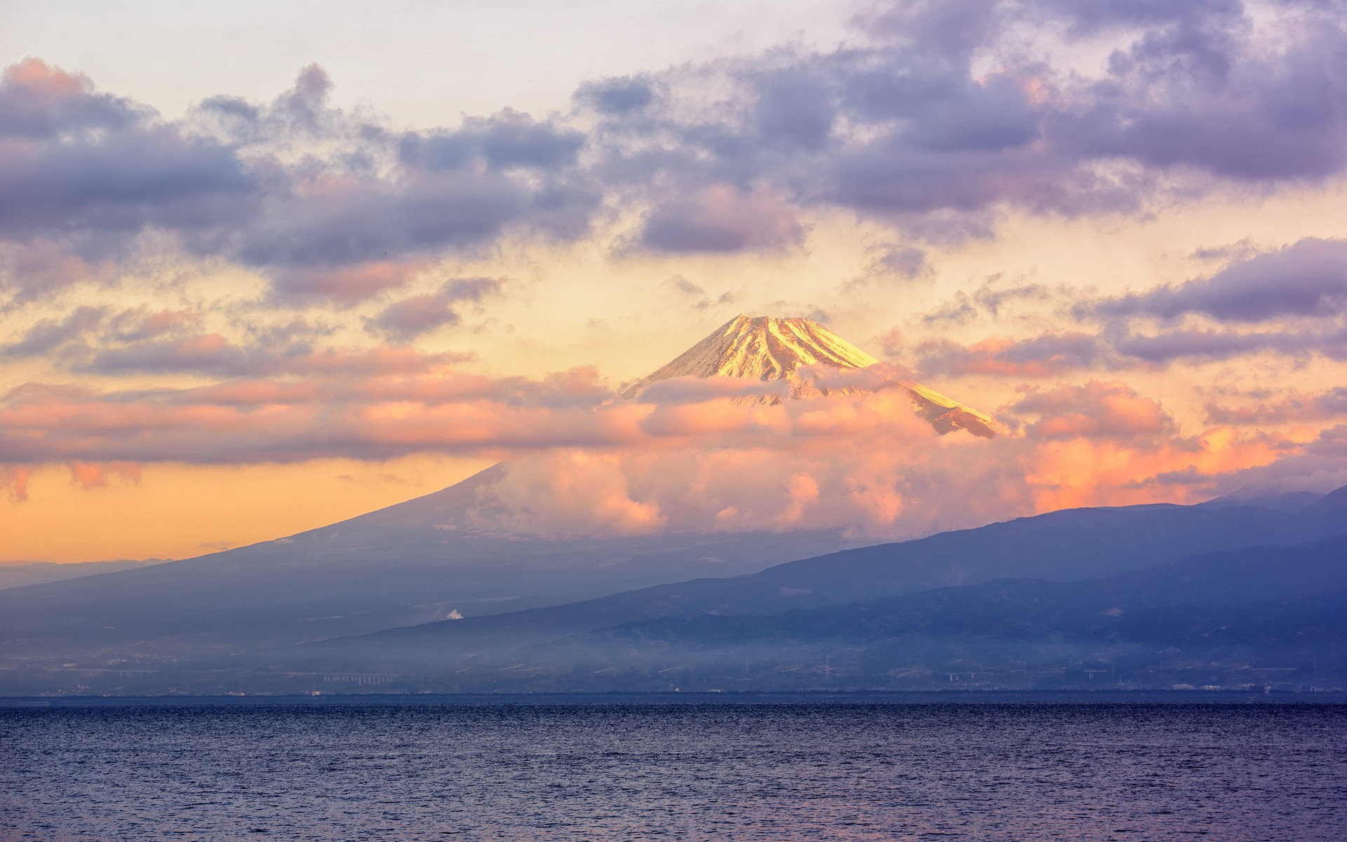 General 1920x1200 nature landscape mountains Mount Fuji Japan Asia