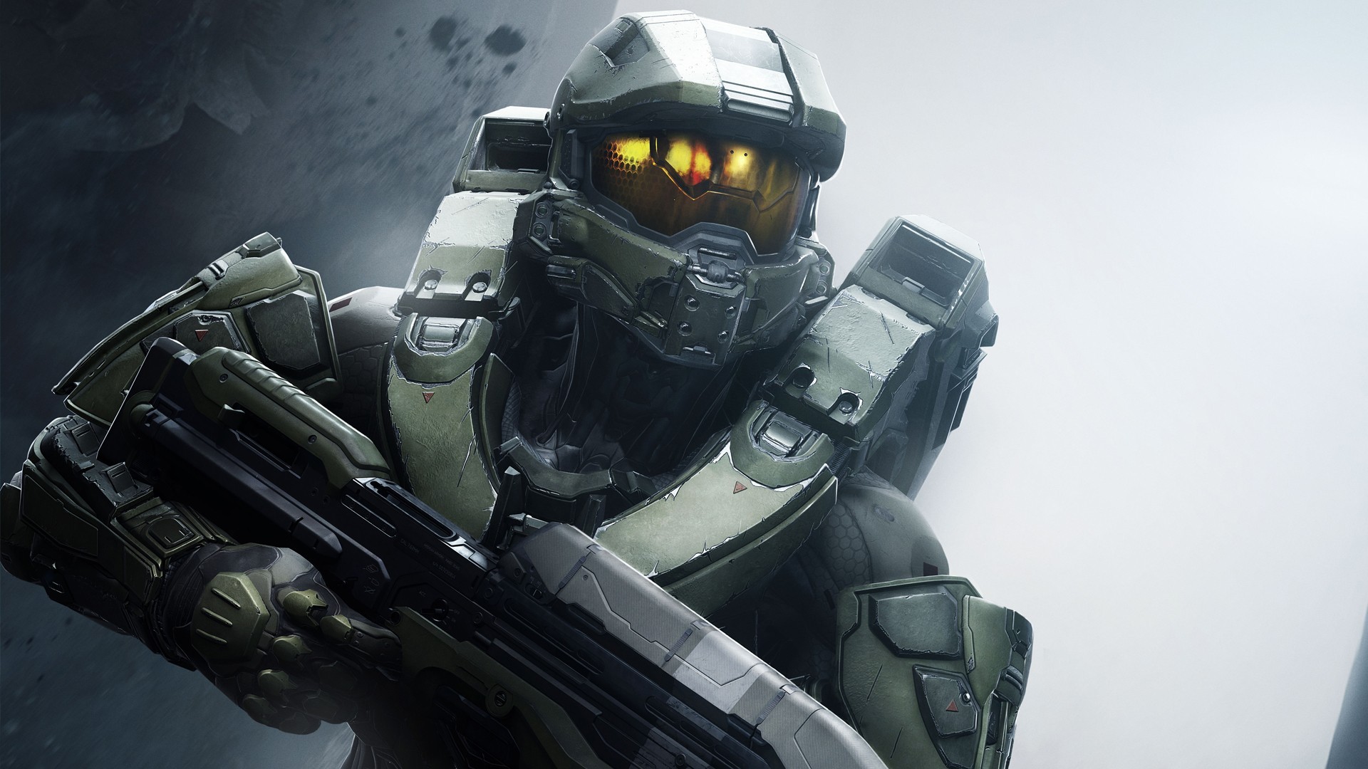 General 1920x1080 video games Halo 5 weapon armor Spartans (Halo) video game art 2015 (Year) Master Chief (Halo) science fiction video game characters Halo (game)