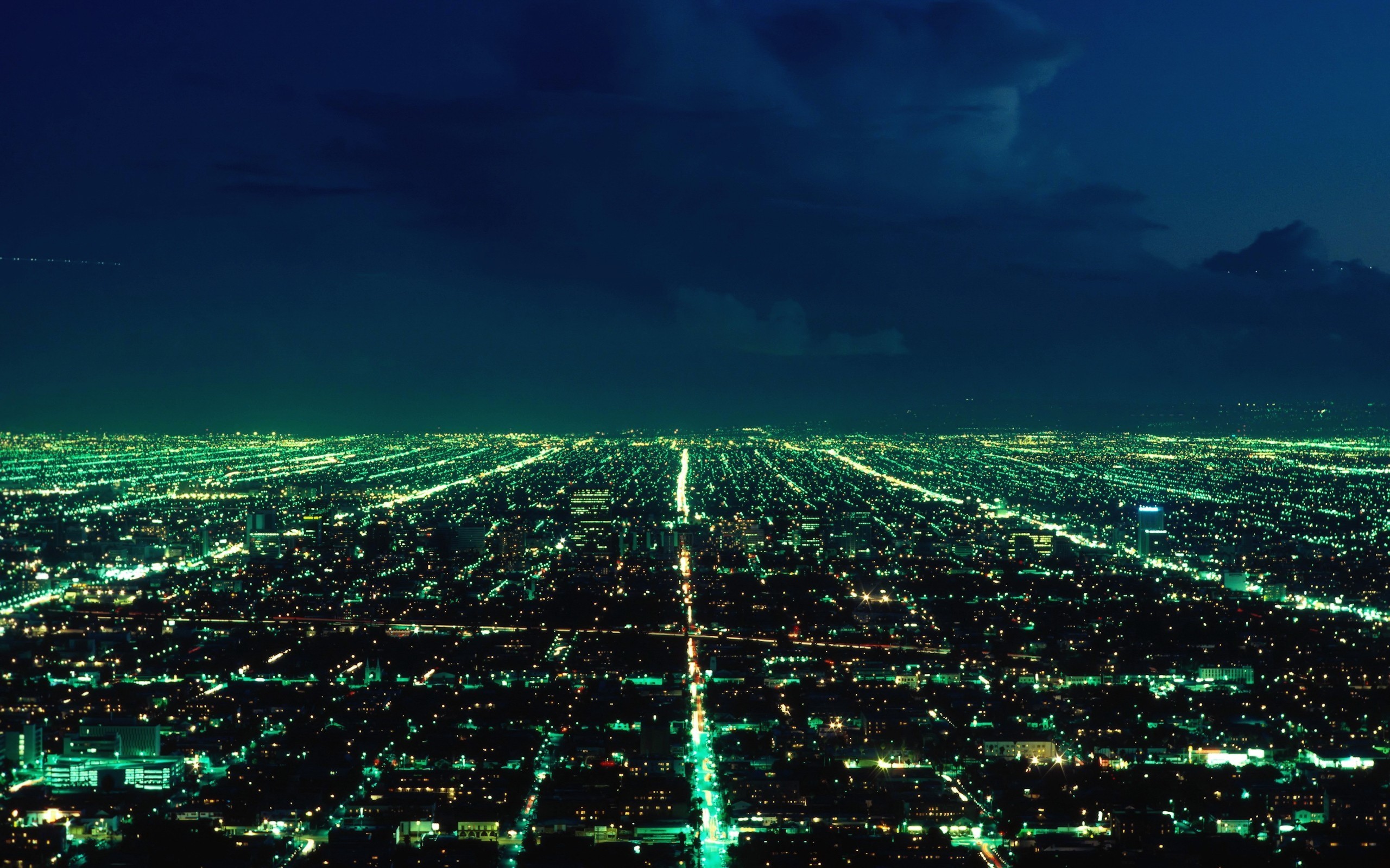 General 2560x1600 photography cityscape night city lights sky