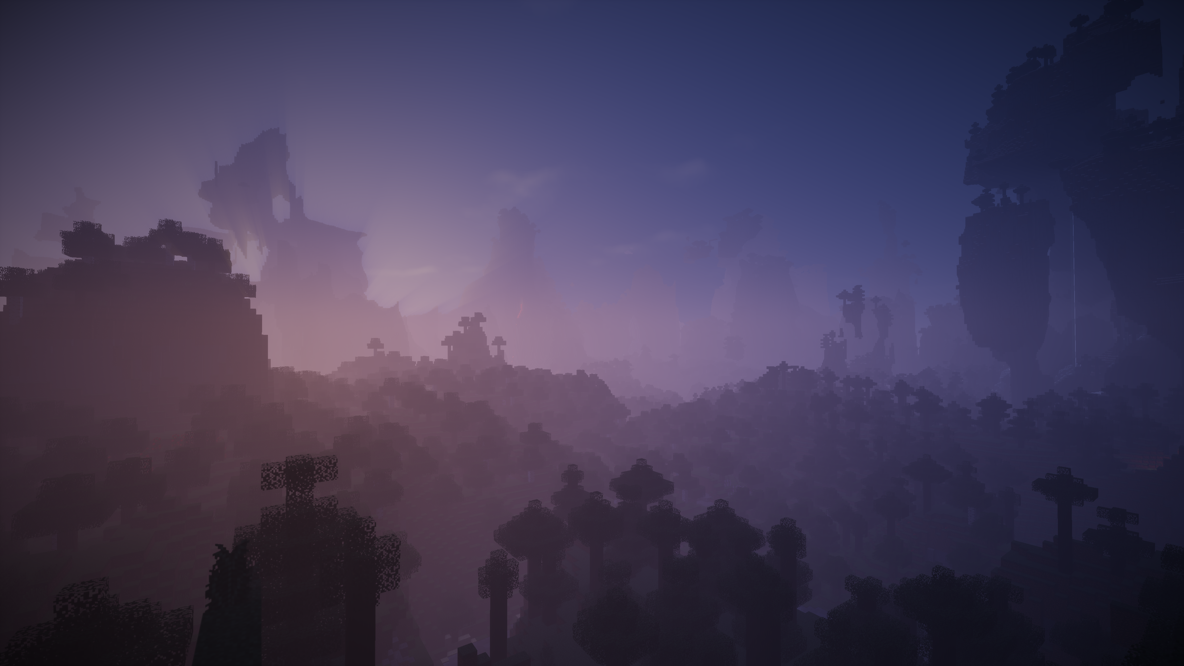 General 3840x2160 video games Minecraft PC gaming screen shot