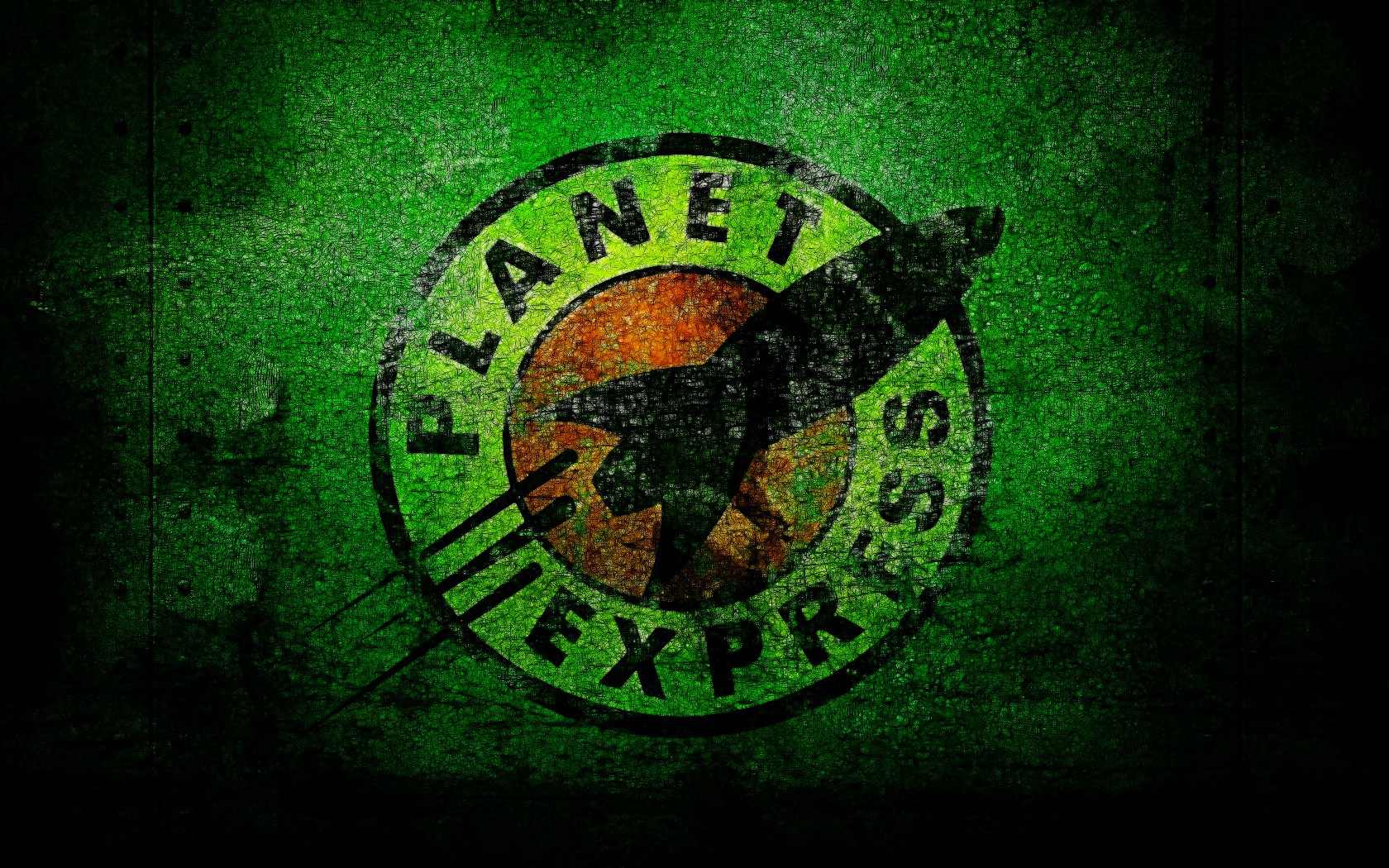 General 1680x1050 science fiction planet express cartoon TV series Futurama