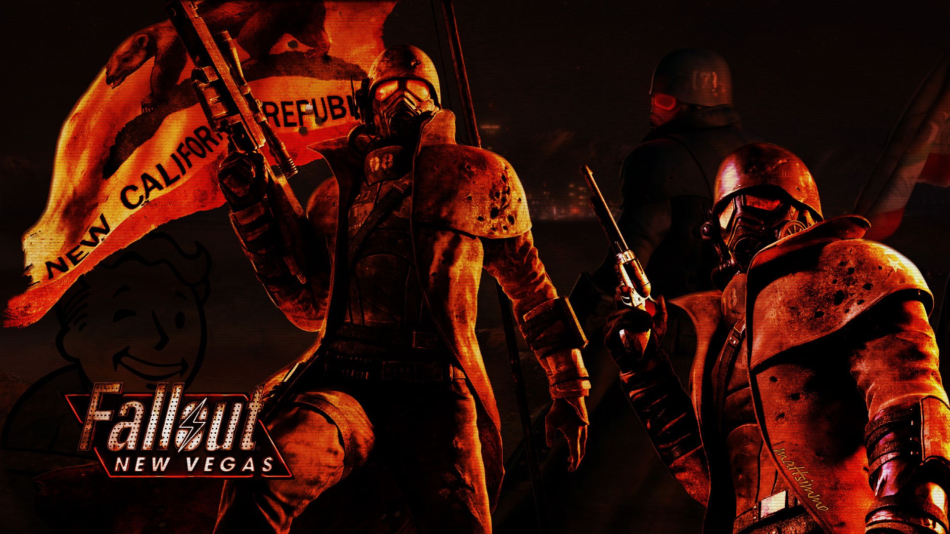 General 1920x1080 Fallout Fallout: New Vegas video game art PC gaming science fiction video games Obsidian Entertainment New California Republic