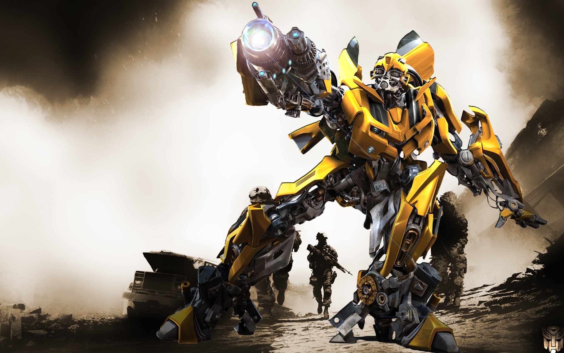 General 1920x1200 Bumblebee (Transformers) Transformers movies robot Hasbro digital art