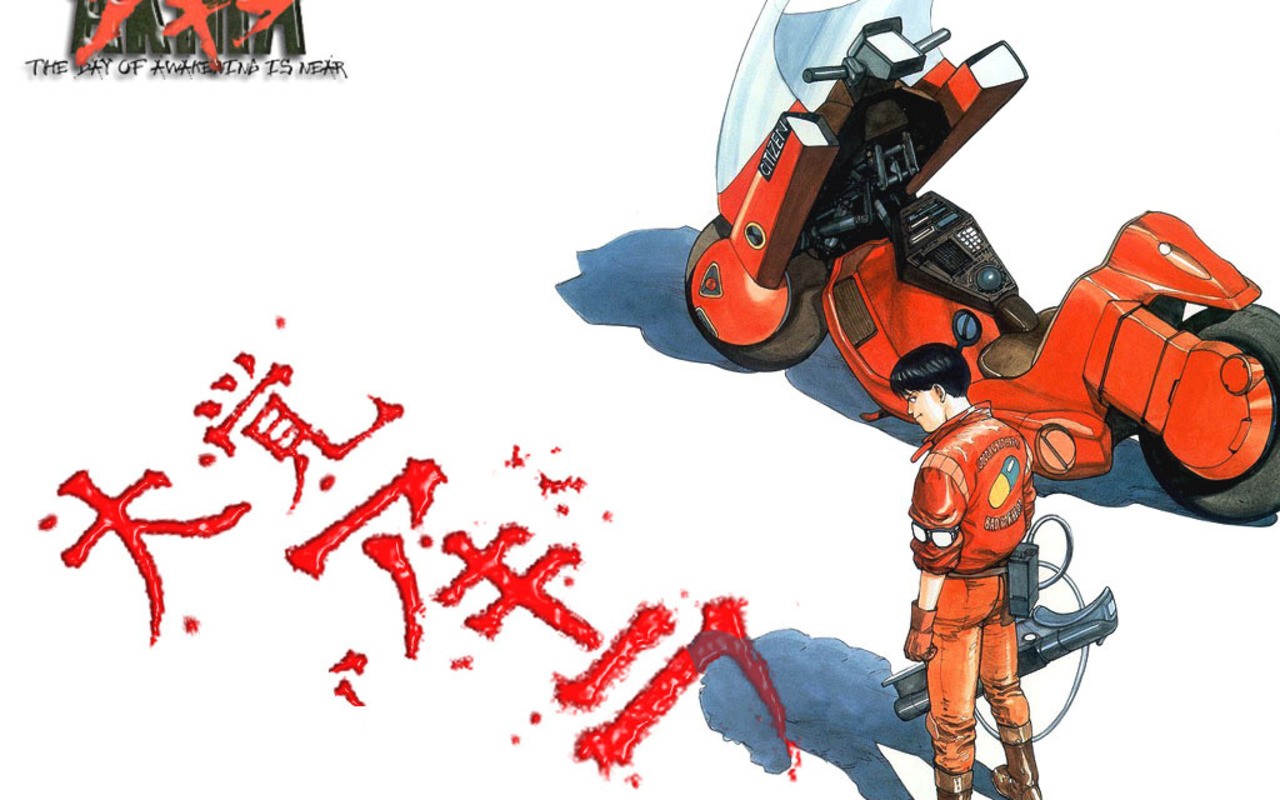Anime 1280x800 Akira anime Shotaro Kaneda vehicle futuristic motorcycle