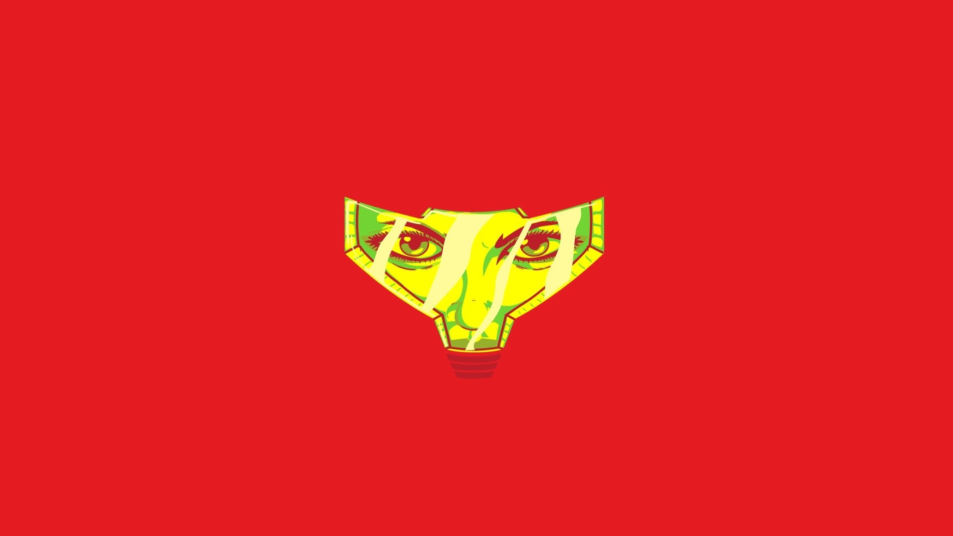General 1920x1080 red background simple background Samus Aran Video Game Heroes video games video game art video game girls minimalism