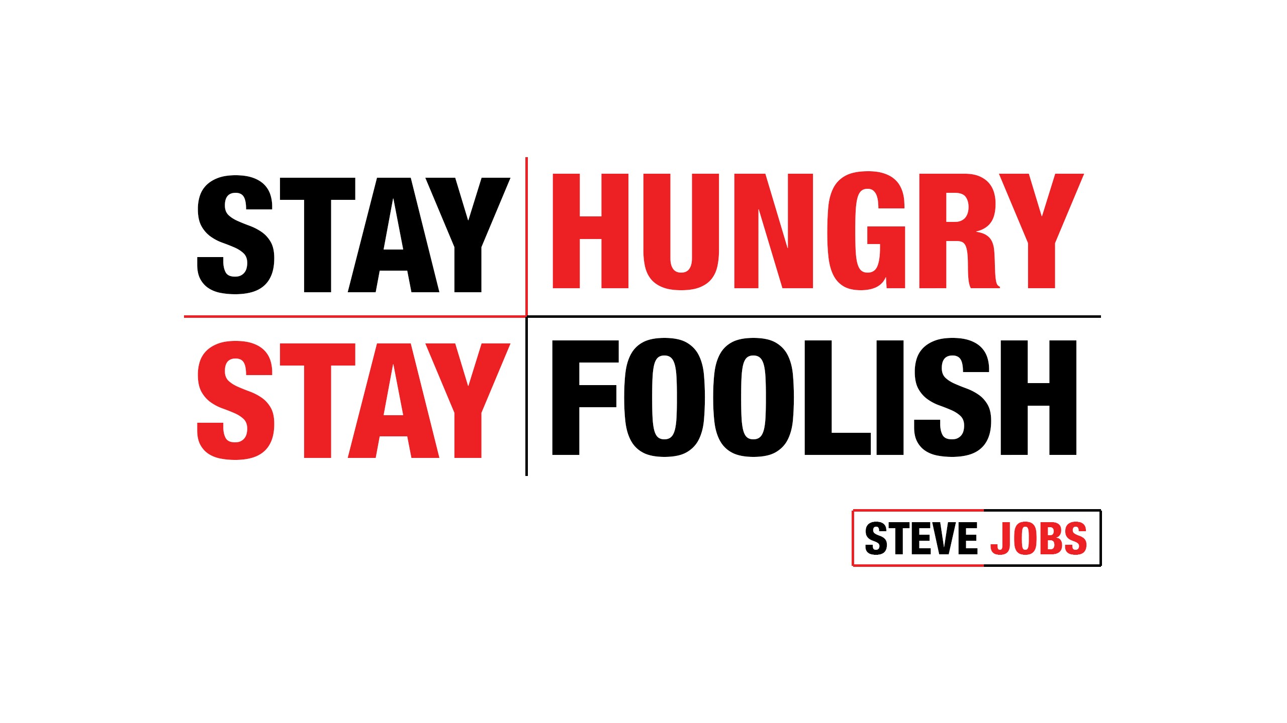 General 2560x1440 text Steve Jobs quote white background white motivational red digital art simple background