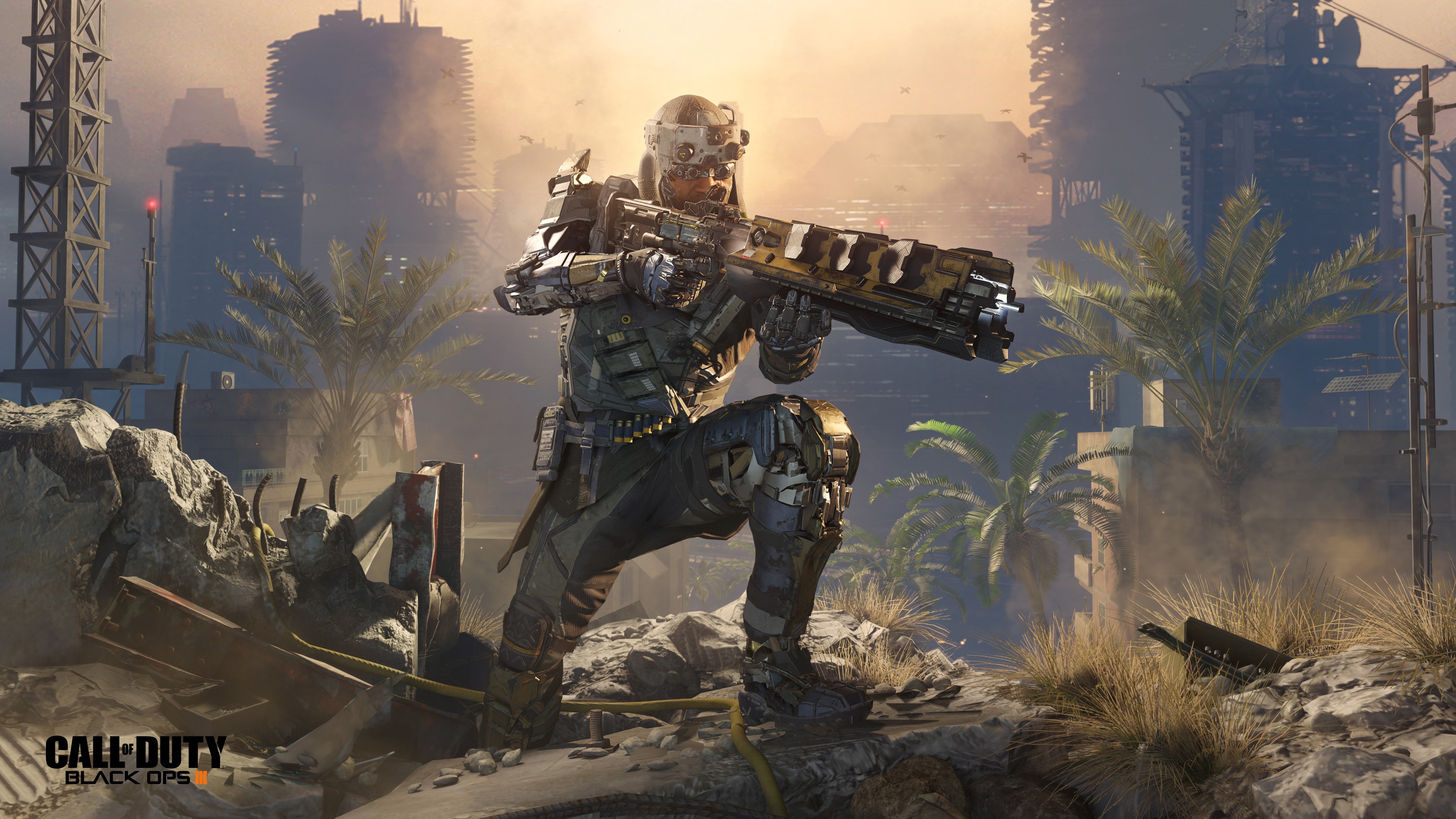 General 3840x2160 Call of Duty: Black Ops III Call of Duty video games military soldier BO3 Spezialisten Black Ops 3 Spezialisten PC gaming weapon video game men