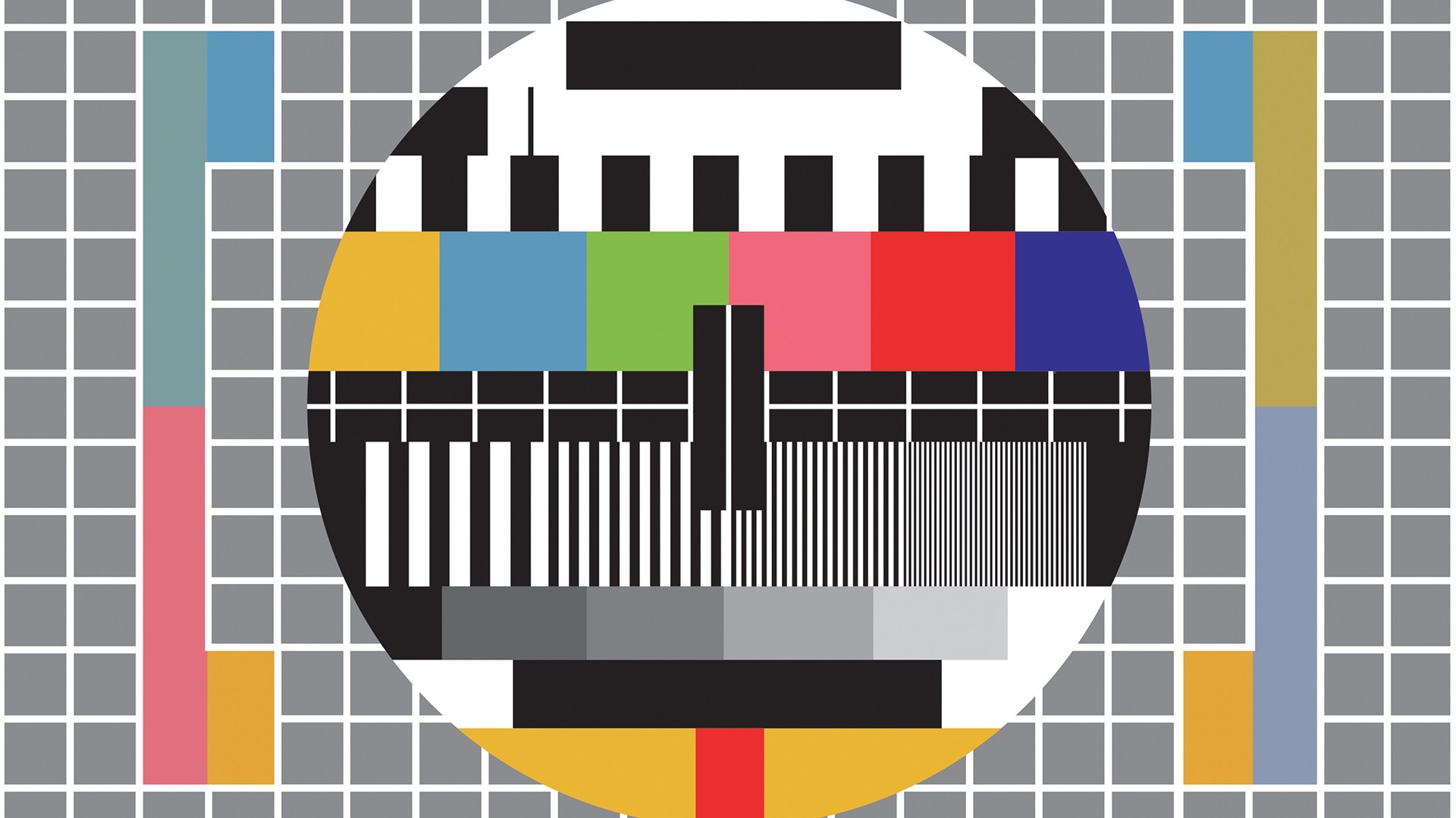 General 1920x1080 test patterns TV circle abstract