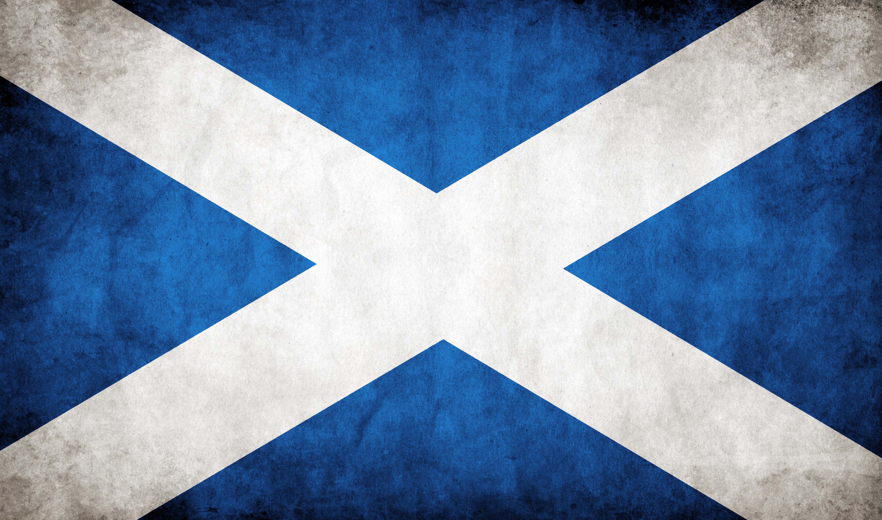 General 3534x2085 flag Scotland blue grunge white digital art