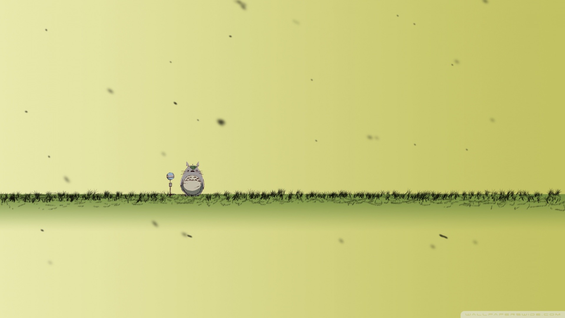 Anime 1920x1080 anime Totoro simple background
