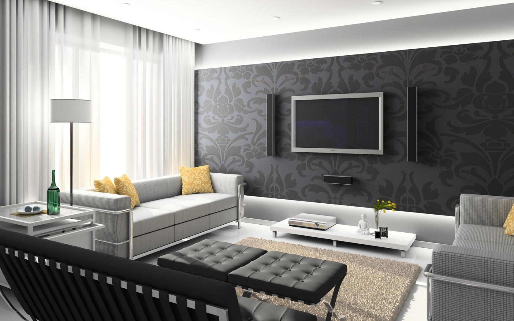 General 1680x1050 living rooms indoors interior design