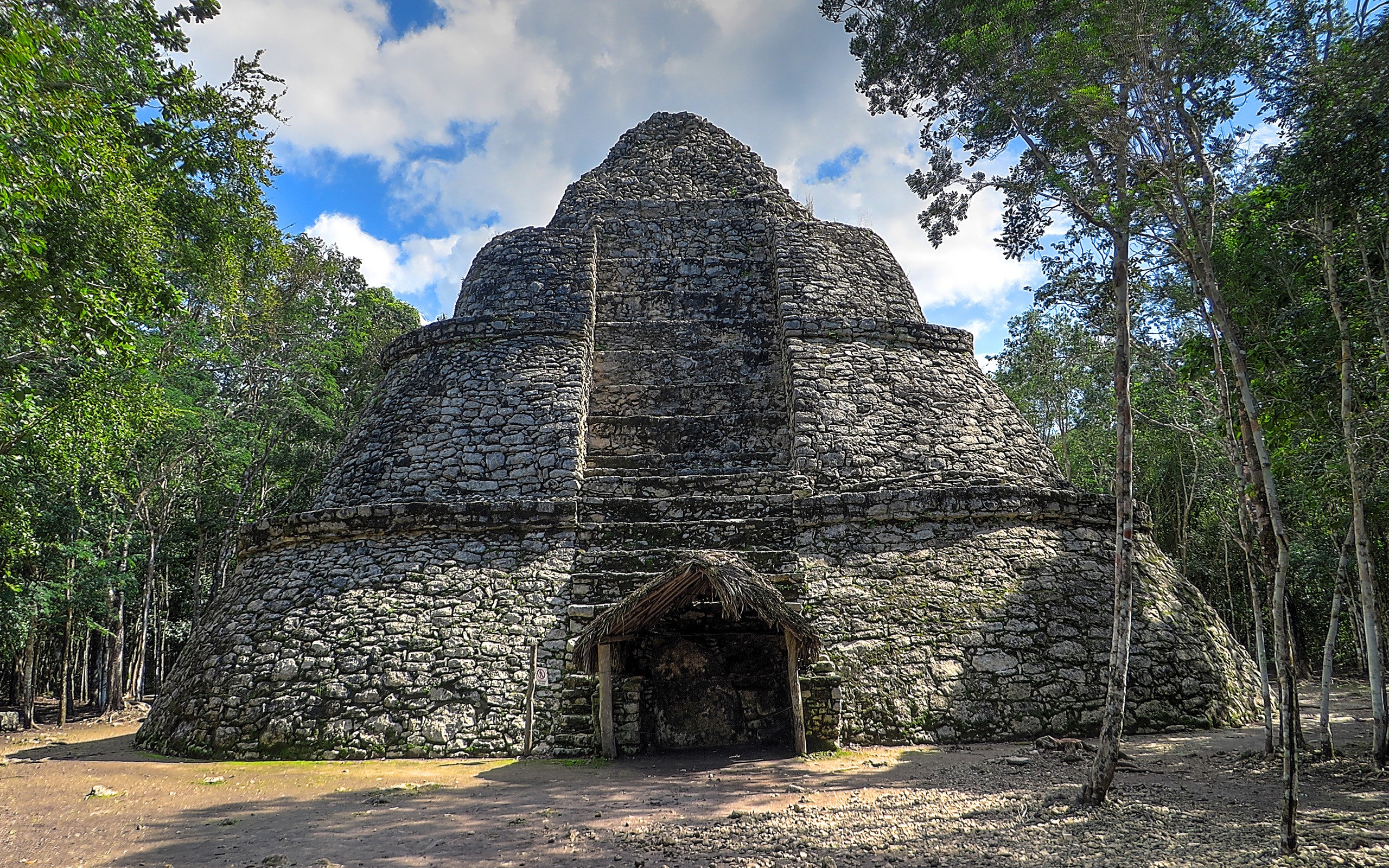 General 2560x1600 Mexico Maya (civilization) architecture trees