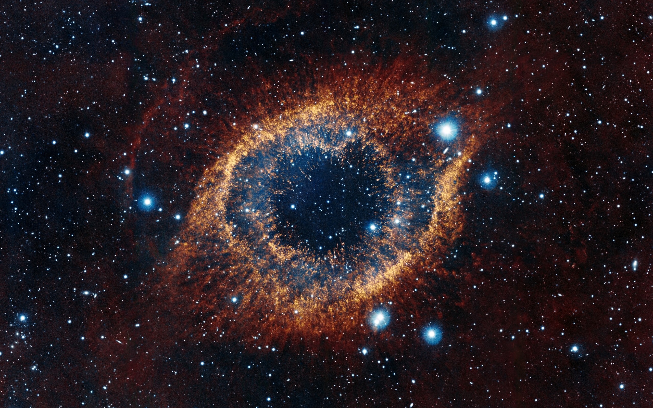 General 2560x1600 space galaxy universe digital art nebula stars eyes space art