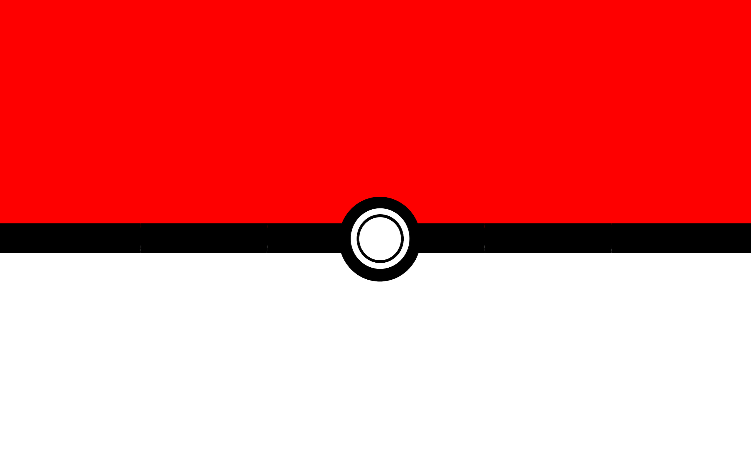 General 2560x1600 Pokémon Poke Ball minimalism digital art simple background