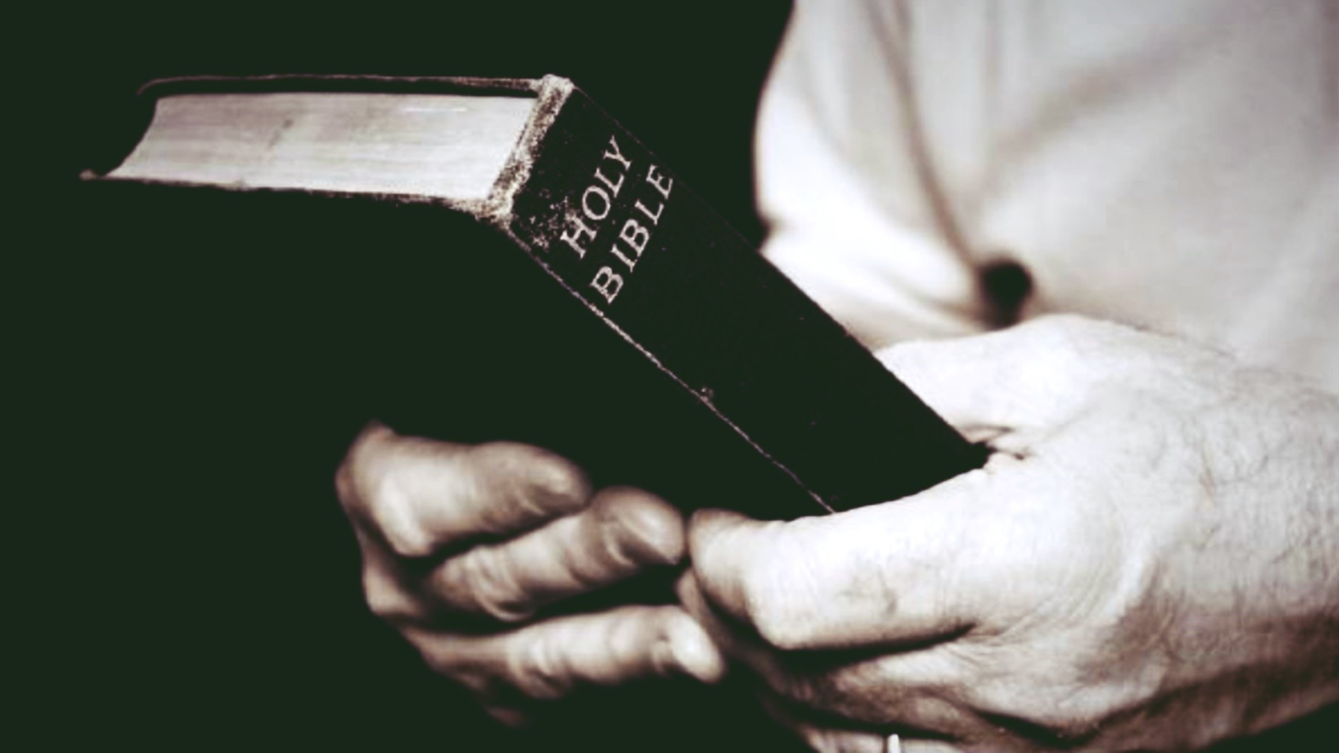 People 1920x1080 Holy Bible hands Christianity books religion
