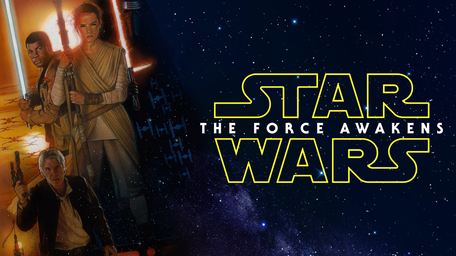 General 1600x900 Star Wars Star Wars: The Force Awakens Daisy Ridley fan art Star Wars Heroes movies Han Solo Rey (Star Wars) science fiction lightsaber