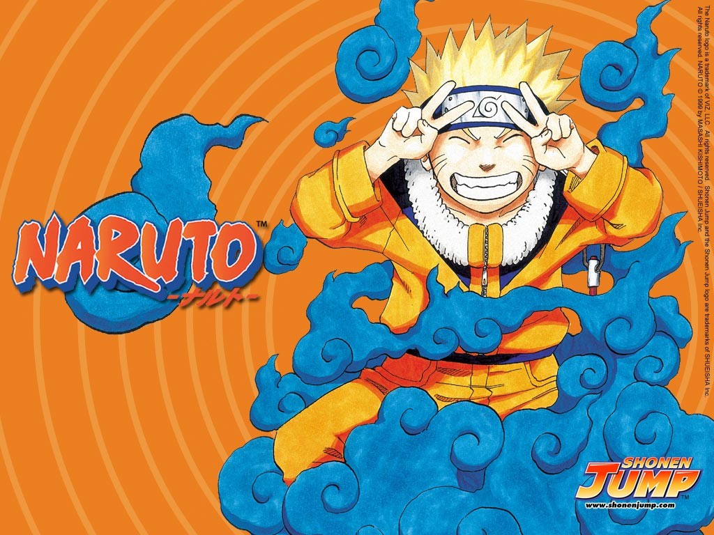 Anime 1024x768 Naruto Shippuden Uzumaki Naruto anime boys anime orange background hand gesture