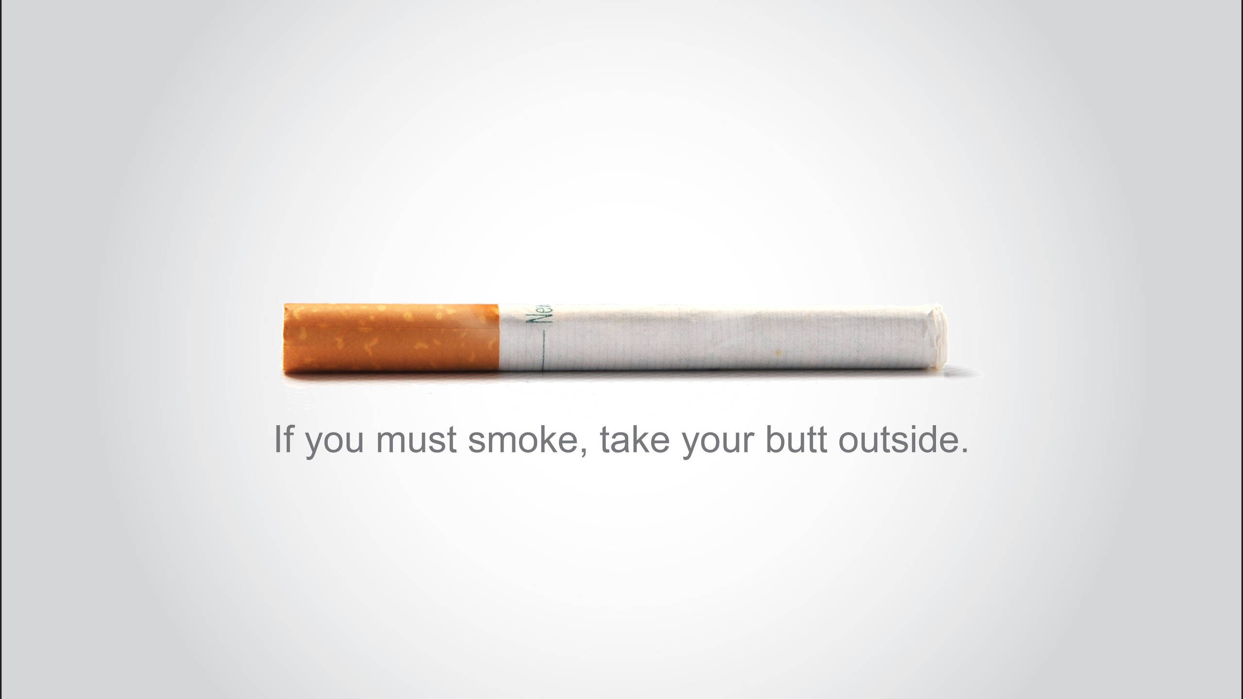 General 2560x1440 cigarettes Public Service Announcement smoking ass humor