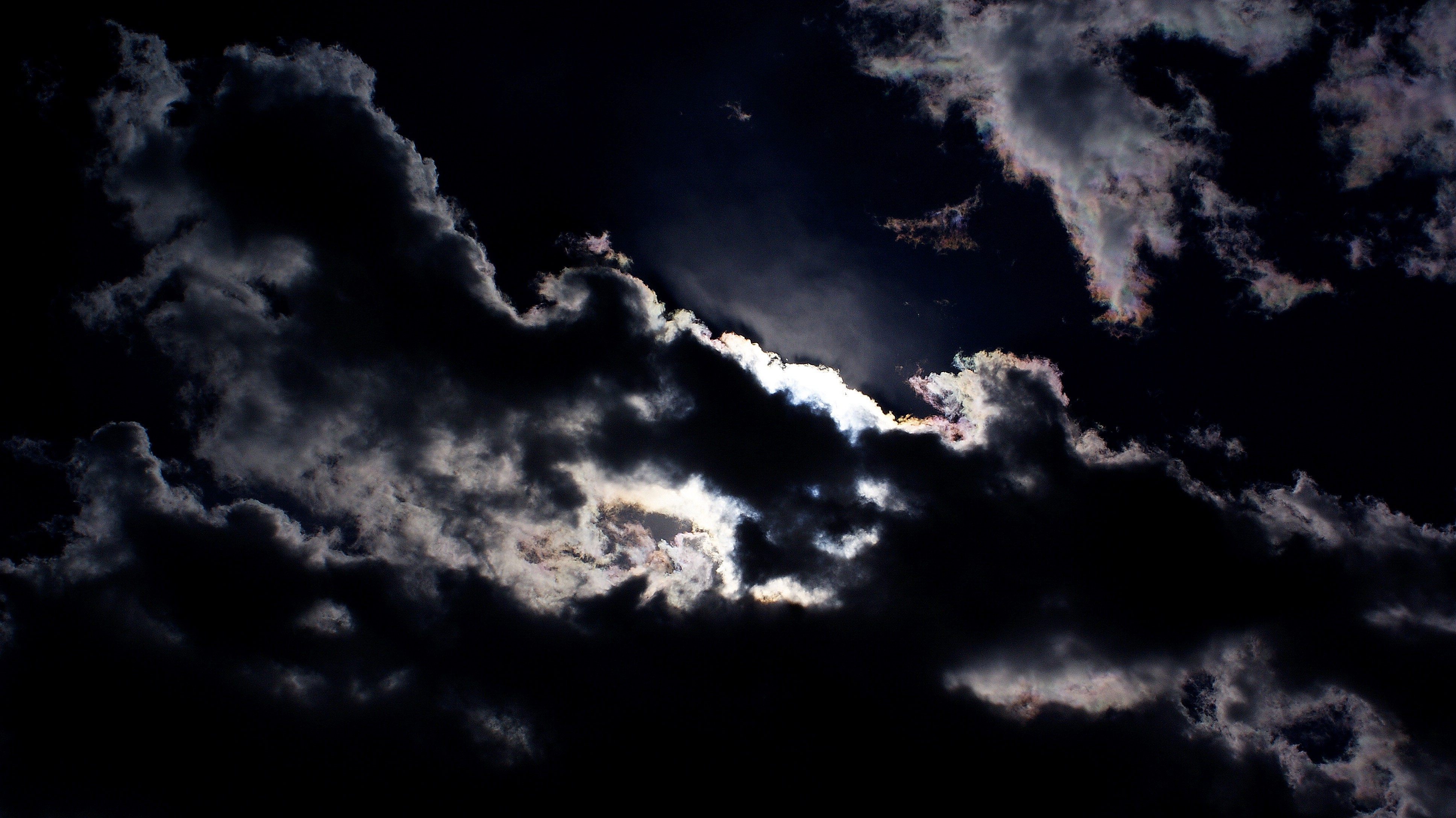 General 3872x2176 clouds sky skyscape night dark