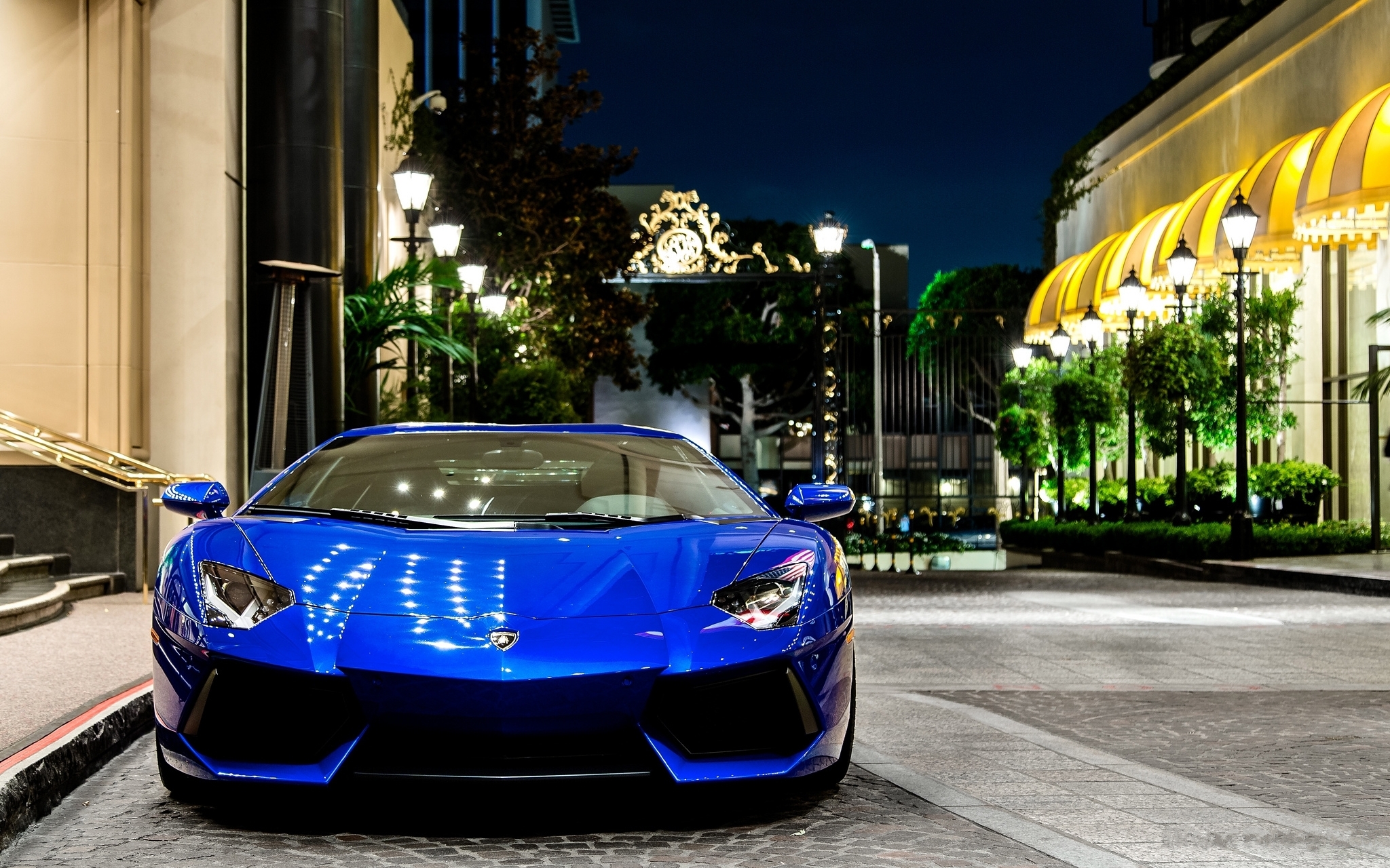 General 2048x1280 Lamborghini car Lamborghini Aventador blue cars supercars vehicle
