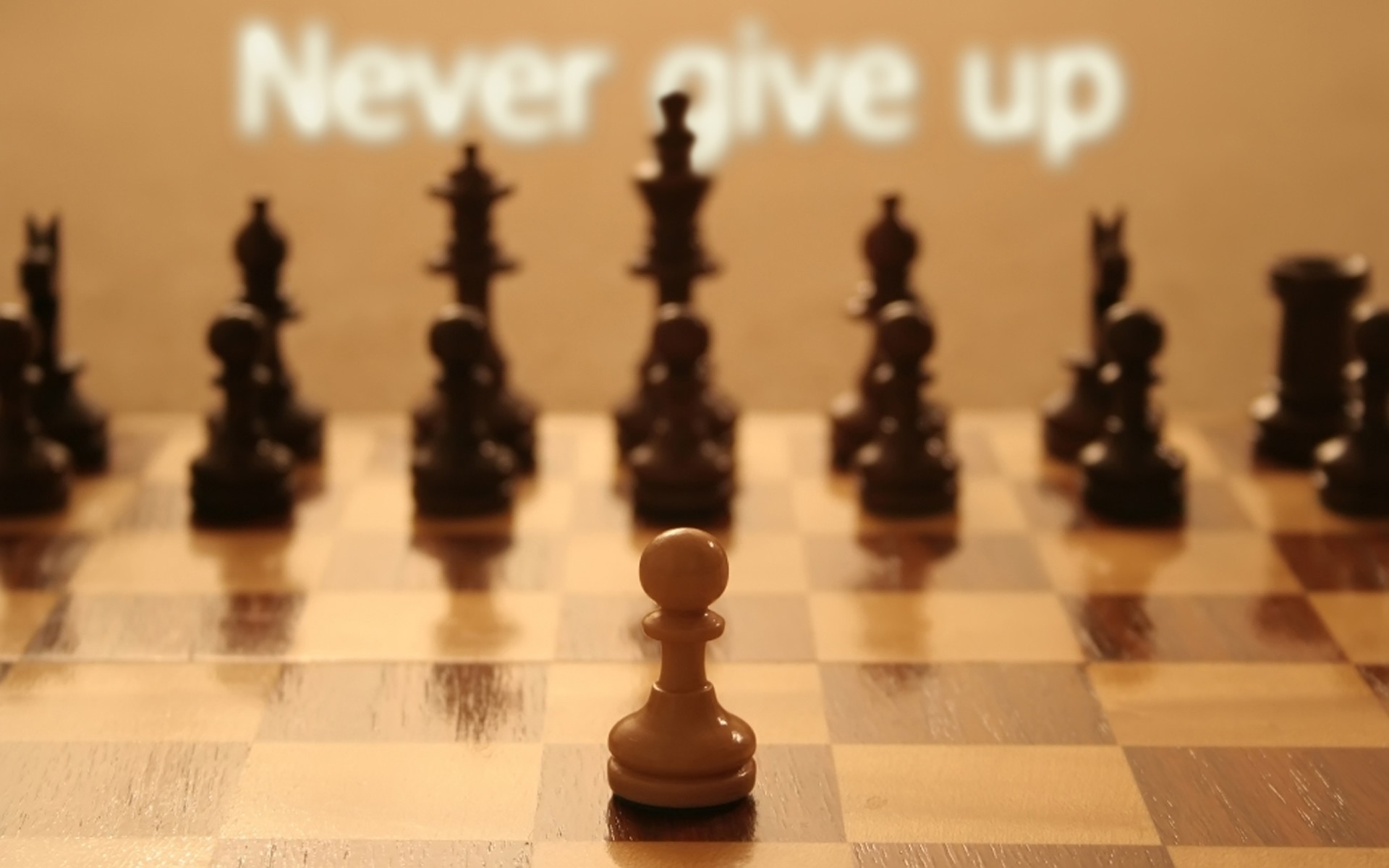 General 1920x1200 board games chess blurred motivational closeup