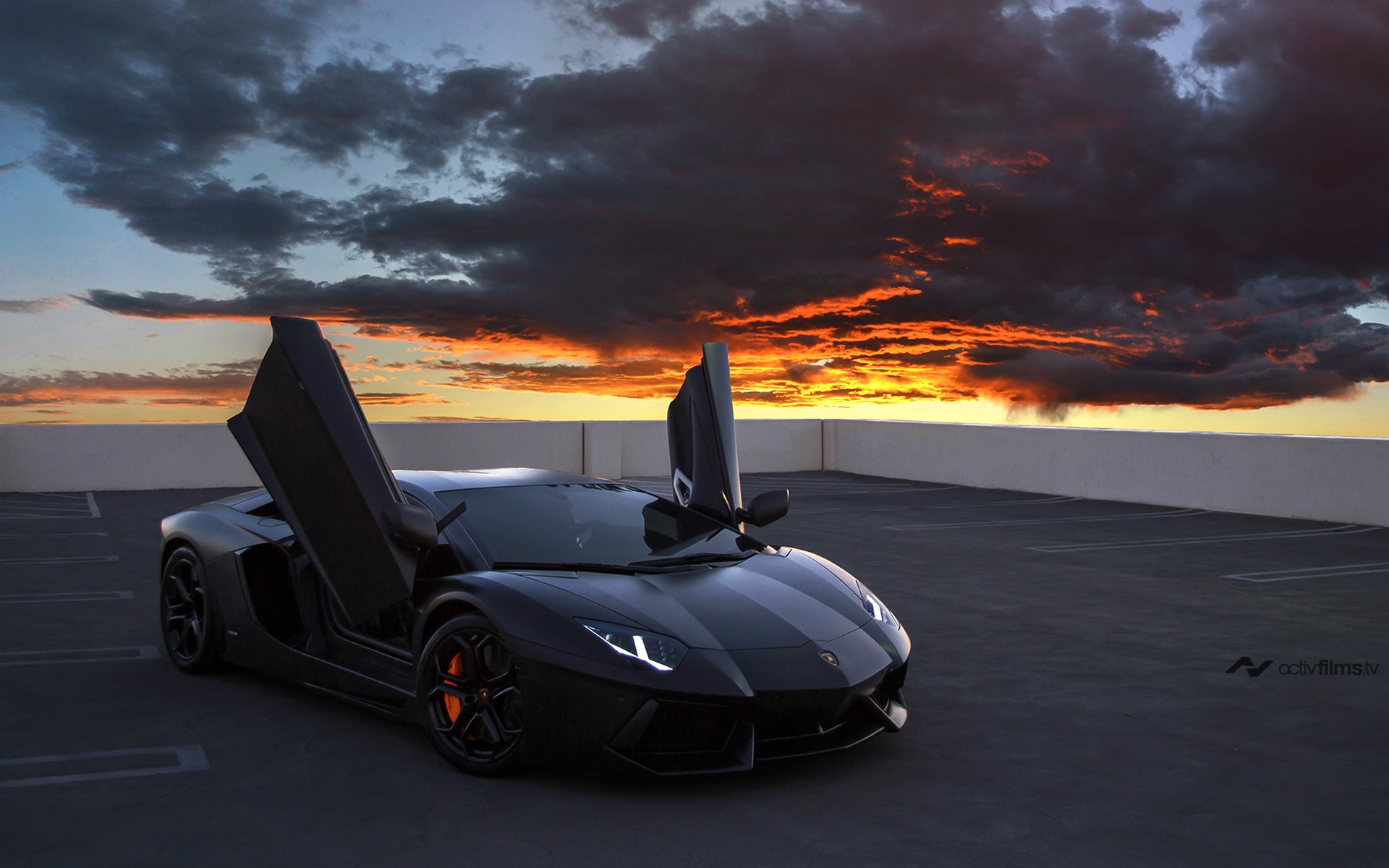 General 1920x1200 car Lamborghini Lamborghini Aventador black cars sky clouds sunlight supercars
