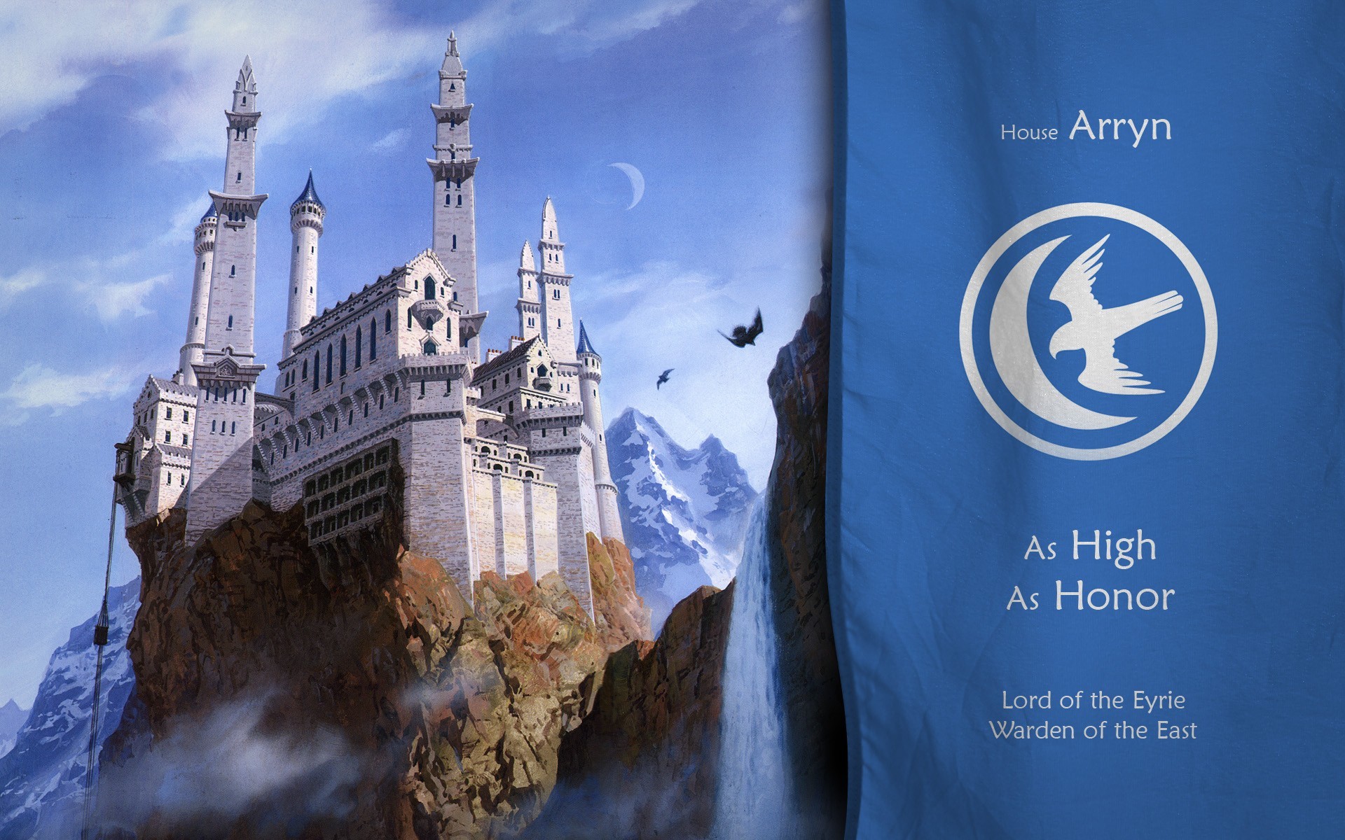 General 1920x1200 Game of Thrones House Arryn castle TV series