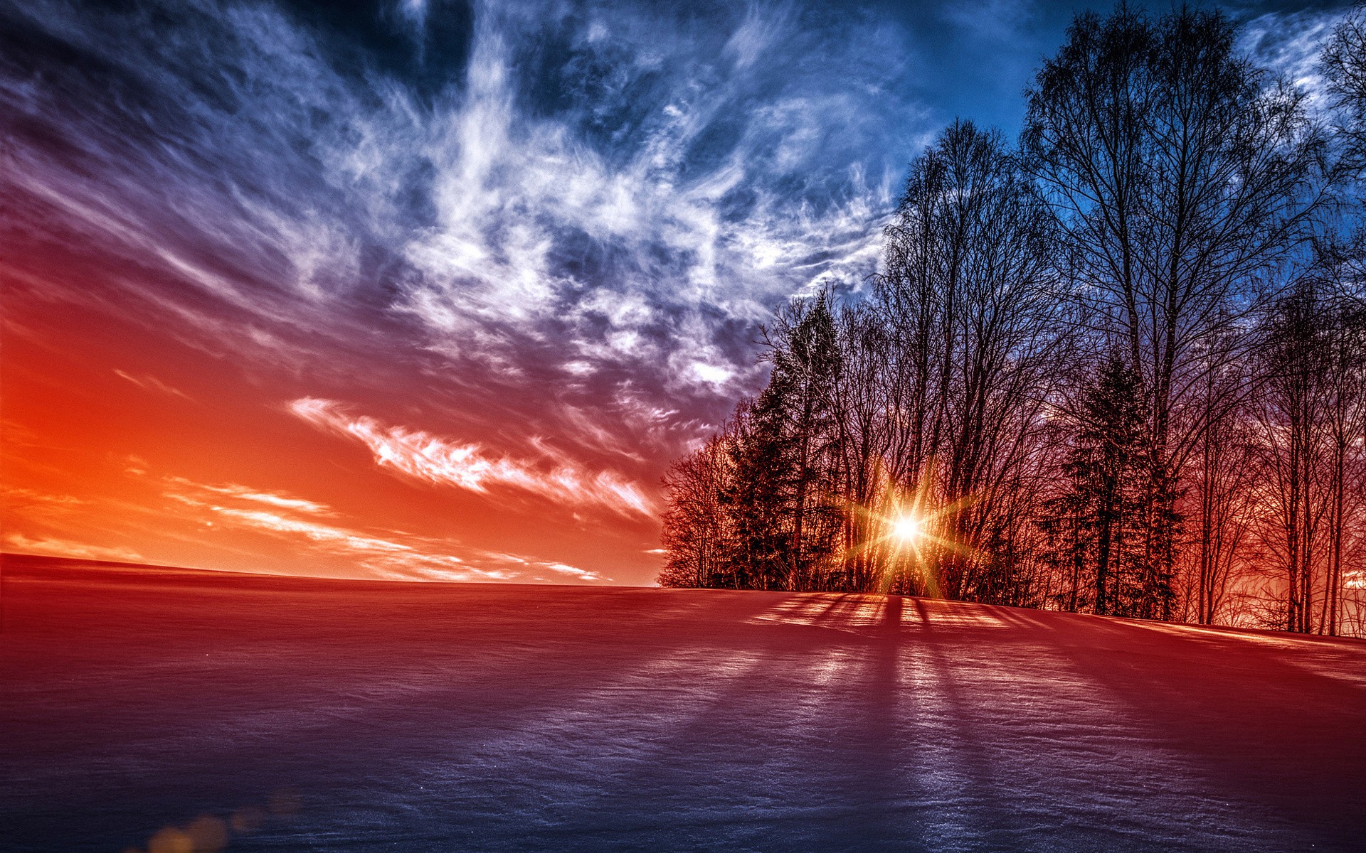General 1920x1200 nature photography sky winter snow cold outdoors sunlight frost