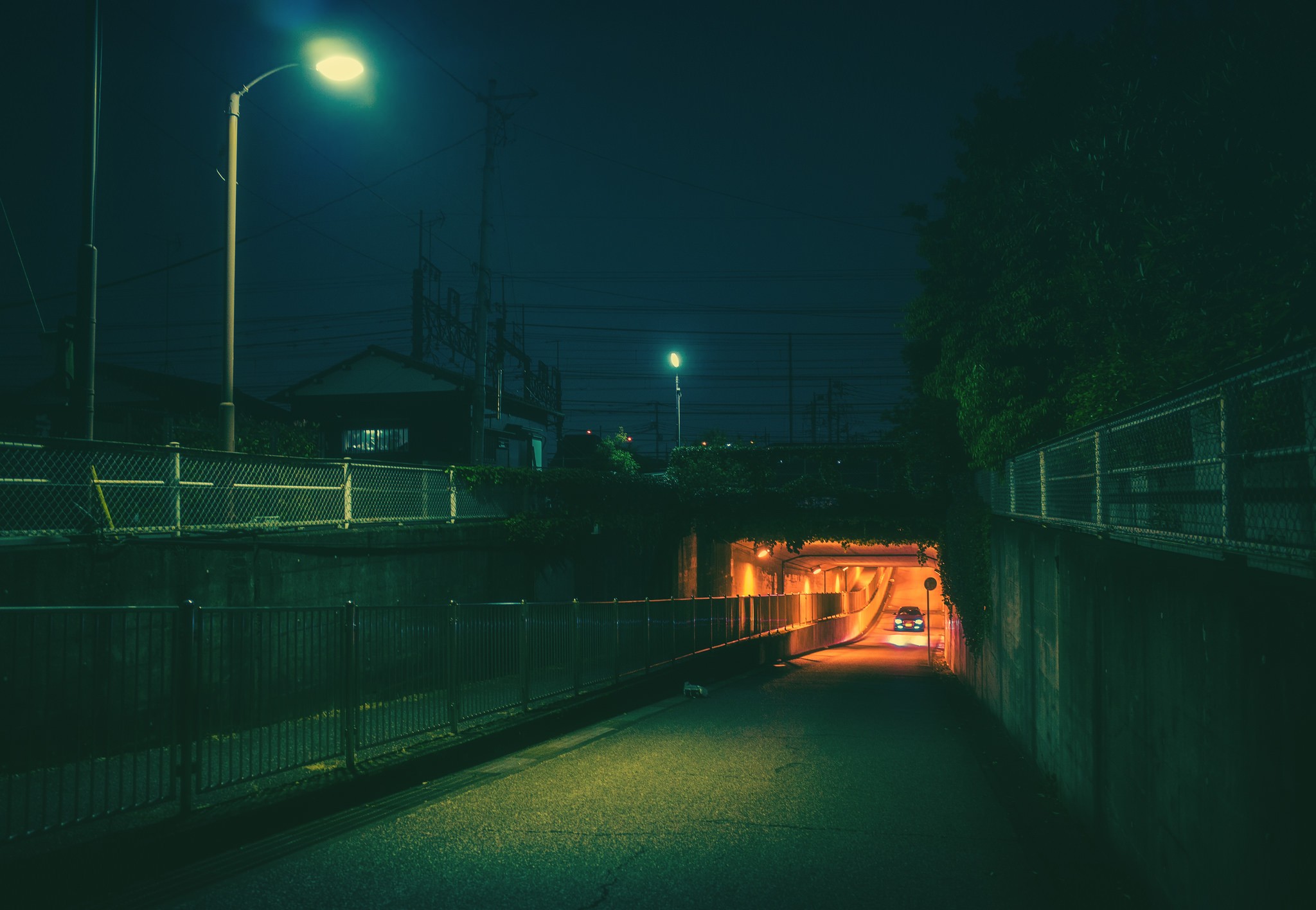 General 2048x1416 Japan night photography urban car street light road Asia