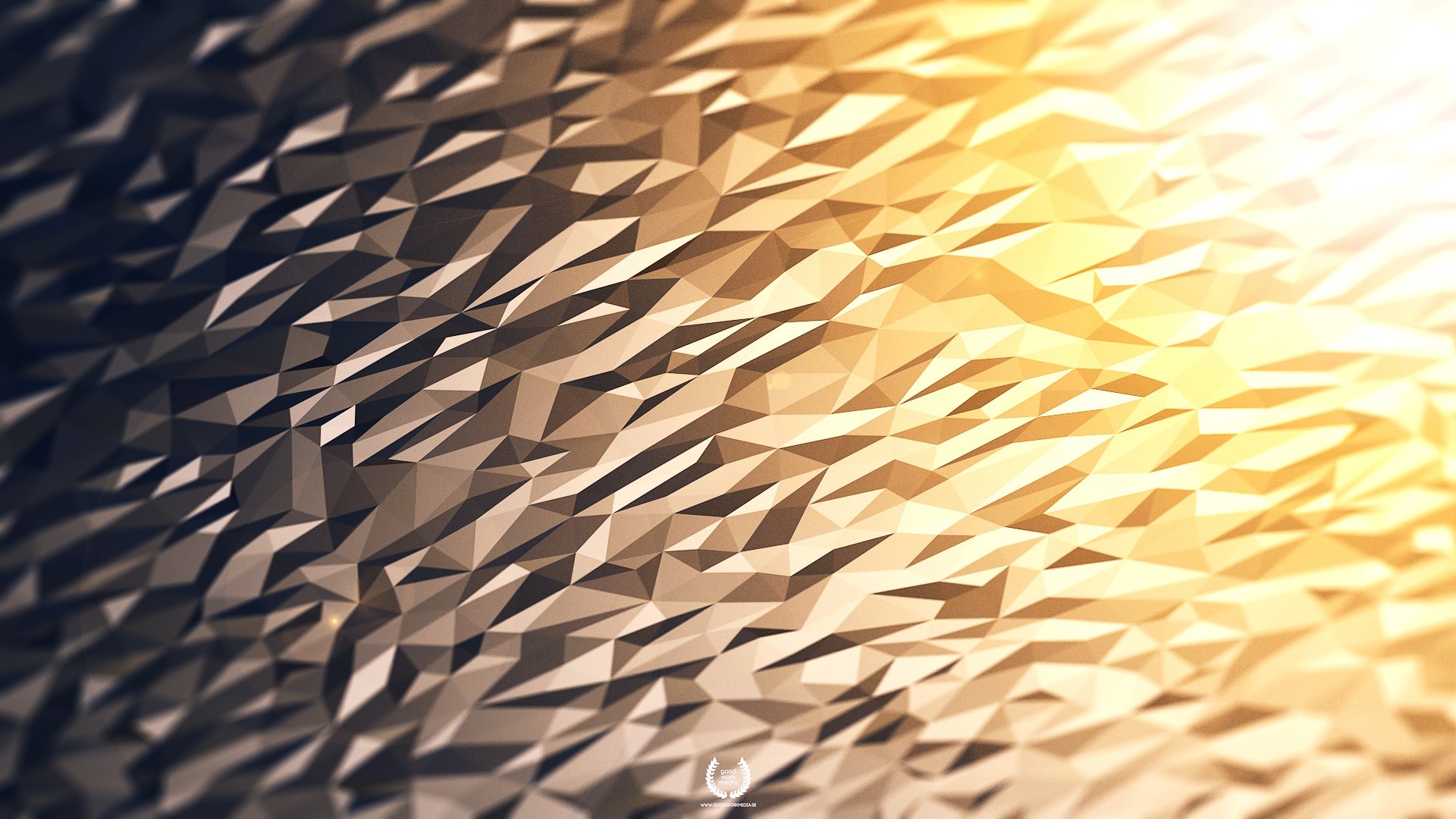 General 1920x1080 digital art CGI low poly abstract