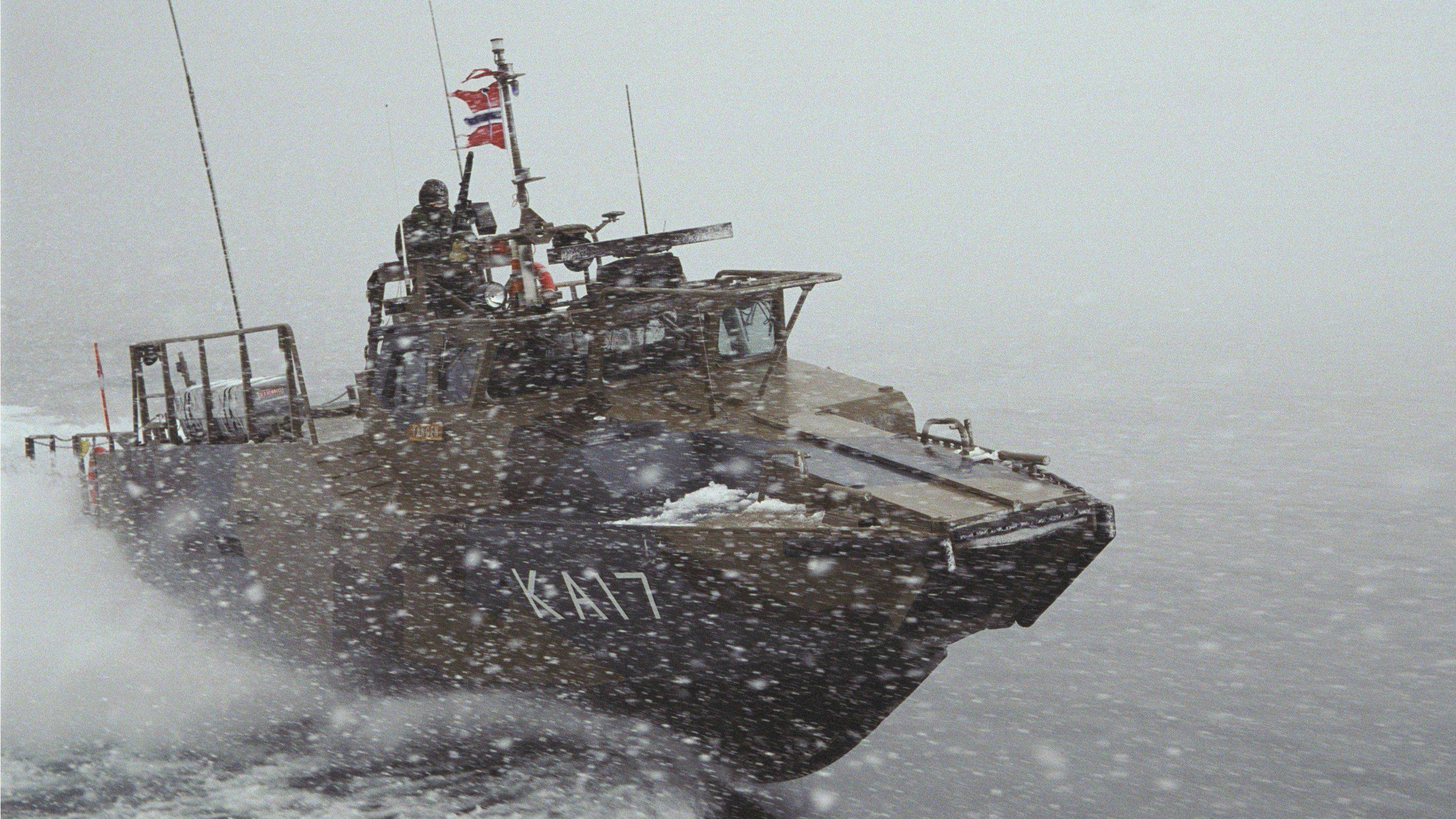 General 2560x1440 military Norway boat military vehicle vehicle