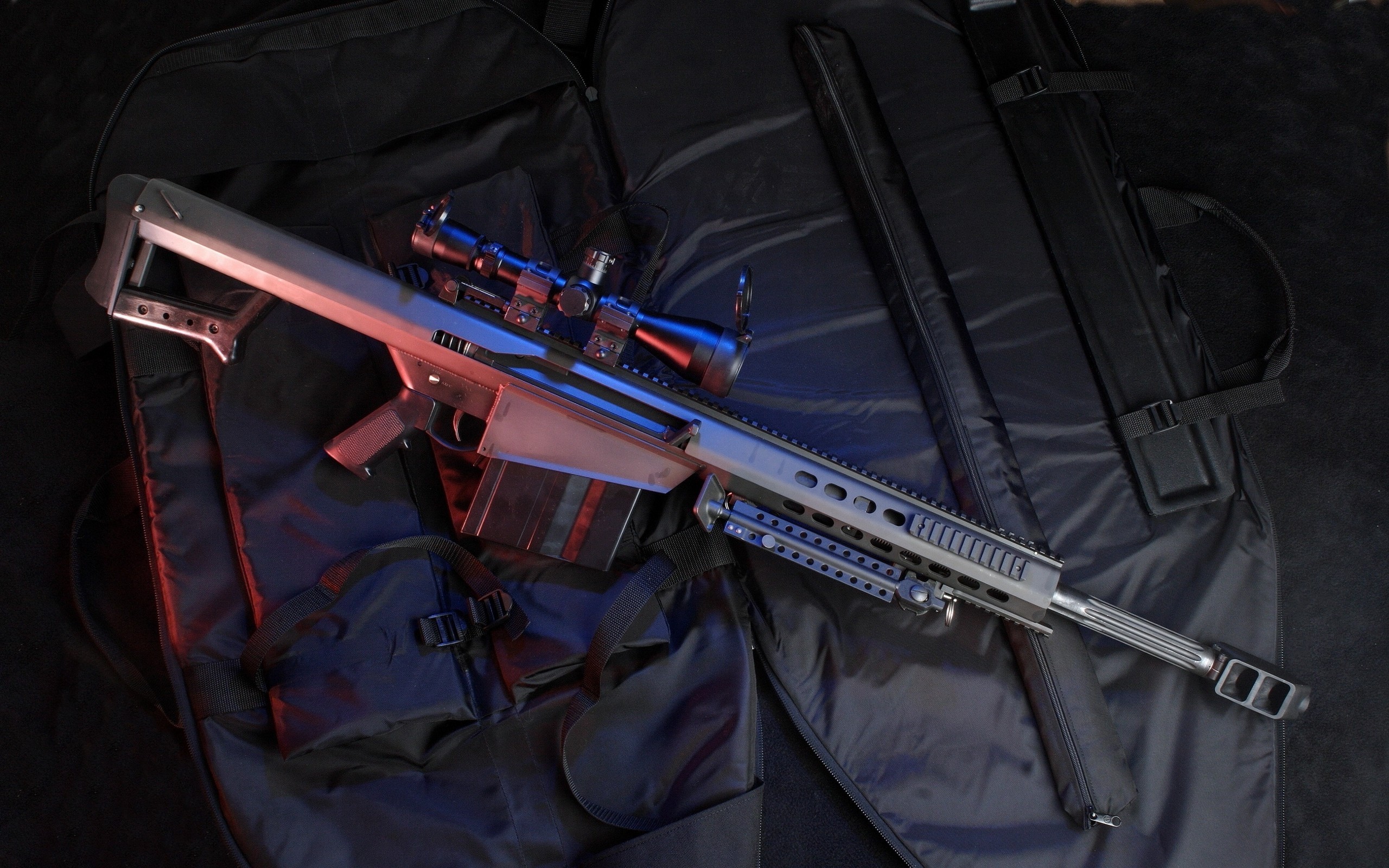 General 2560x1600 Barrett .50 Cal gun weapon sniper rifle American firearms Barret