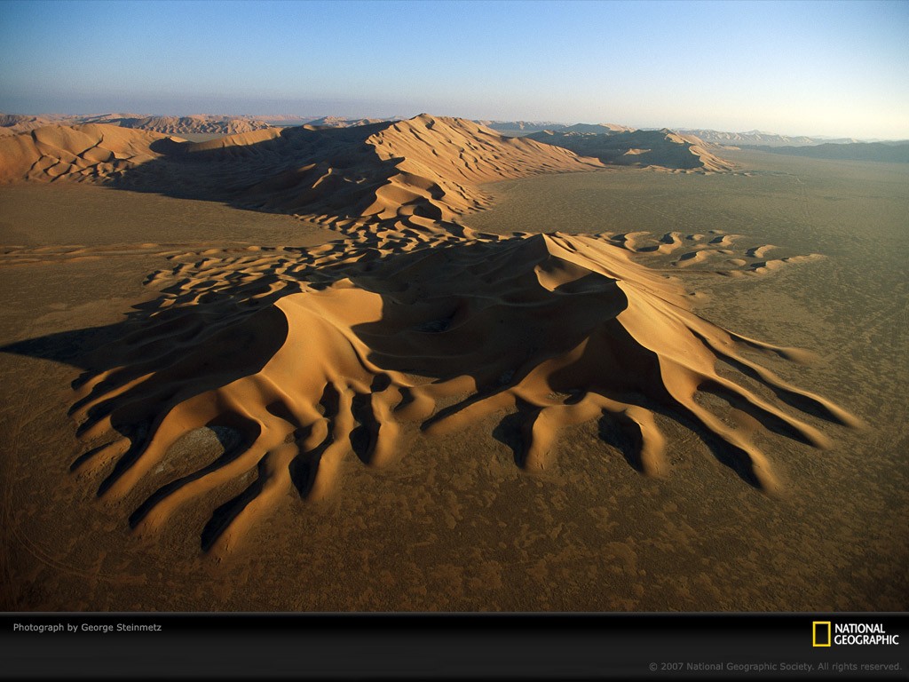 General 1024x768 National Geographic landscape desert sand dunes Middle East nature 2007 (Year)