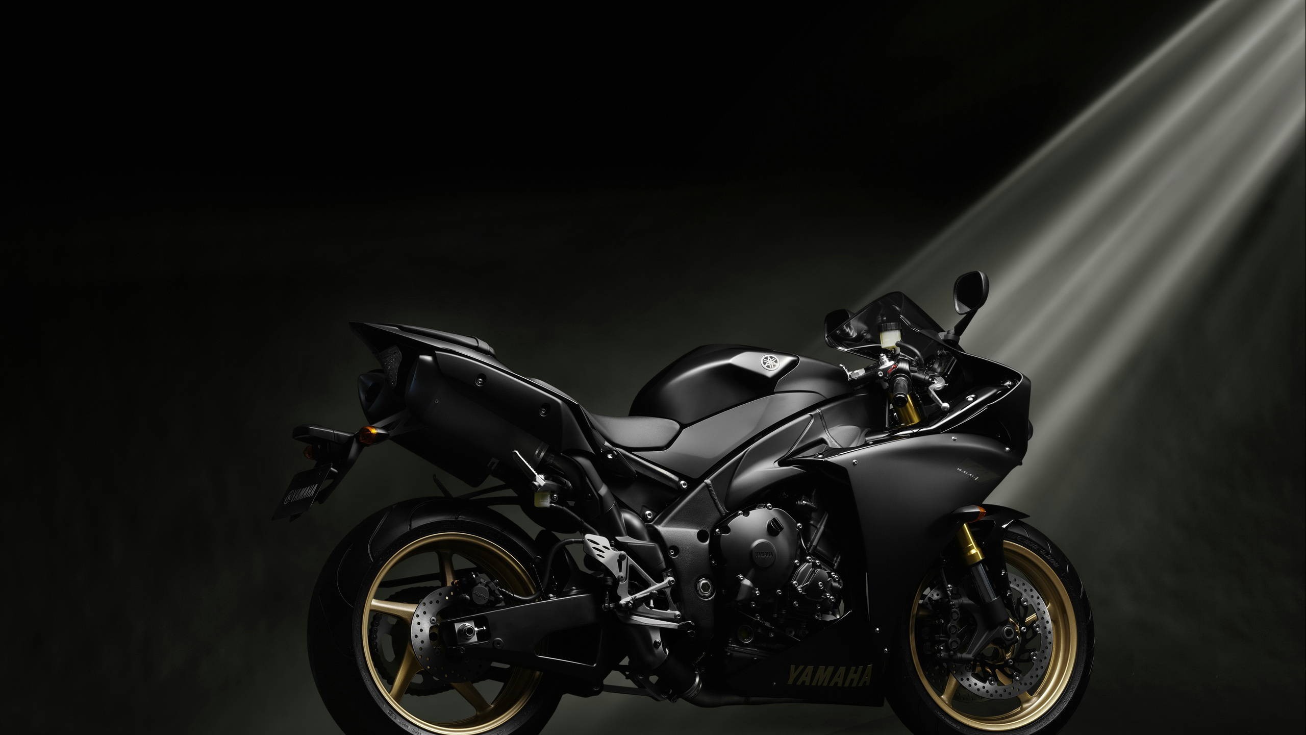 General 2560x1440 Yamaha Yamaha YZF motorcycle vehicle black motorcycles Japanese motorcycles