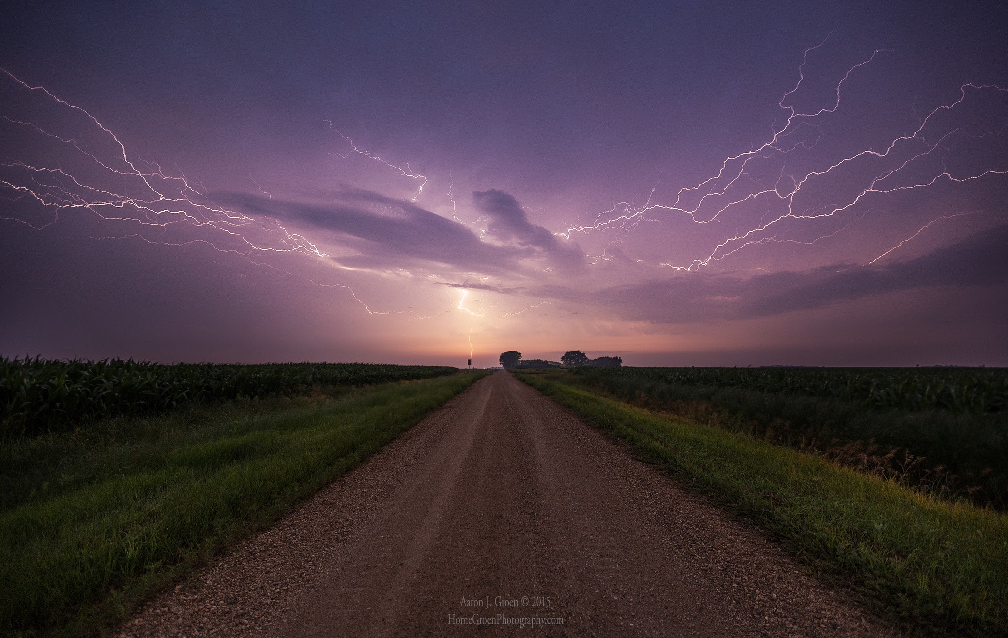 General 2048x1296 lightning sky dirt road 2015 (Year) field storm watermarked low light