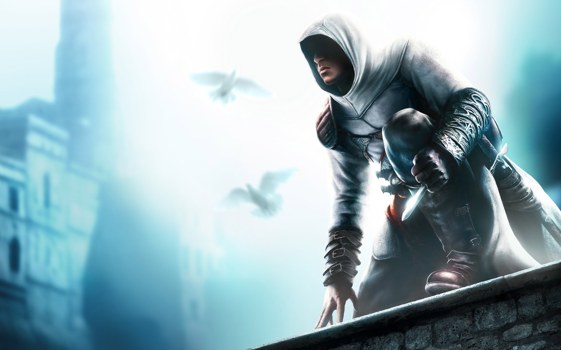General 1920x1200 video games Assassin's Creed Altaïr Ibn-La'Ahad PC gaming video game art video game men video game characters