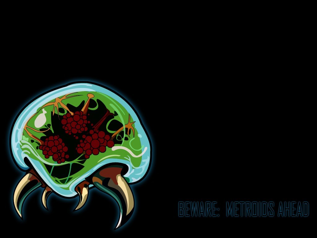 General 1024x768 video games Metroid video game art simple background science fiction black background typography