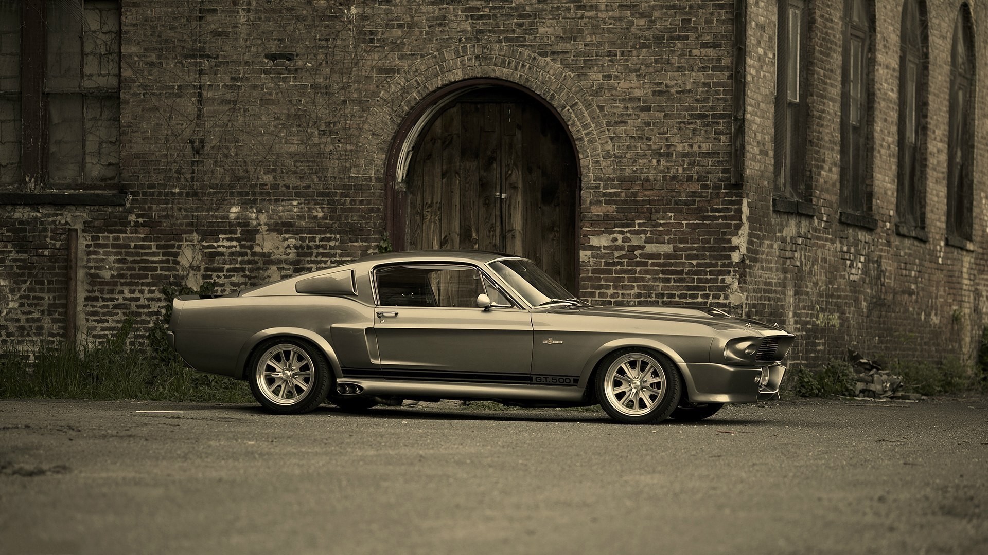 General 1920x1080 car classic car Ford Mustang Shelby Ford gray cars vehicle Ford Mustang