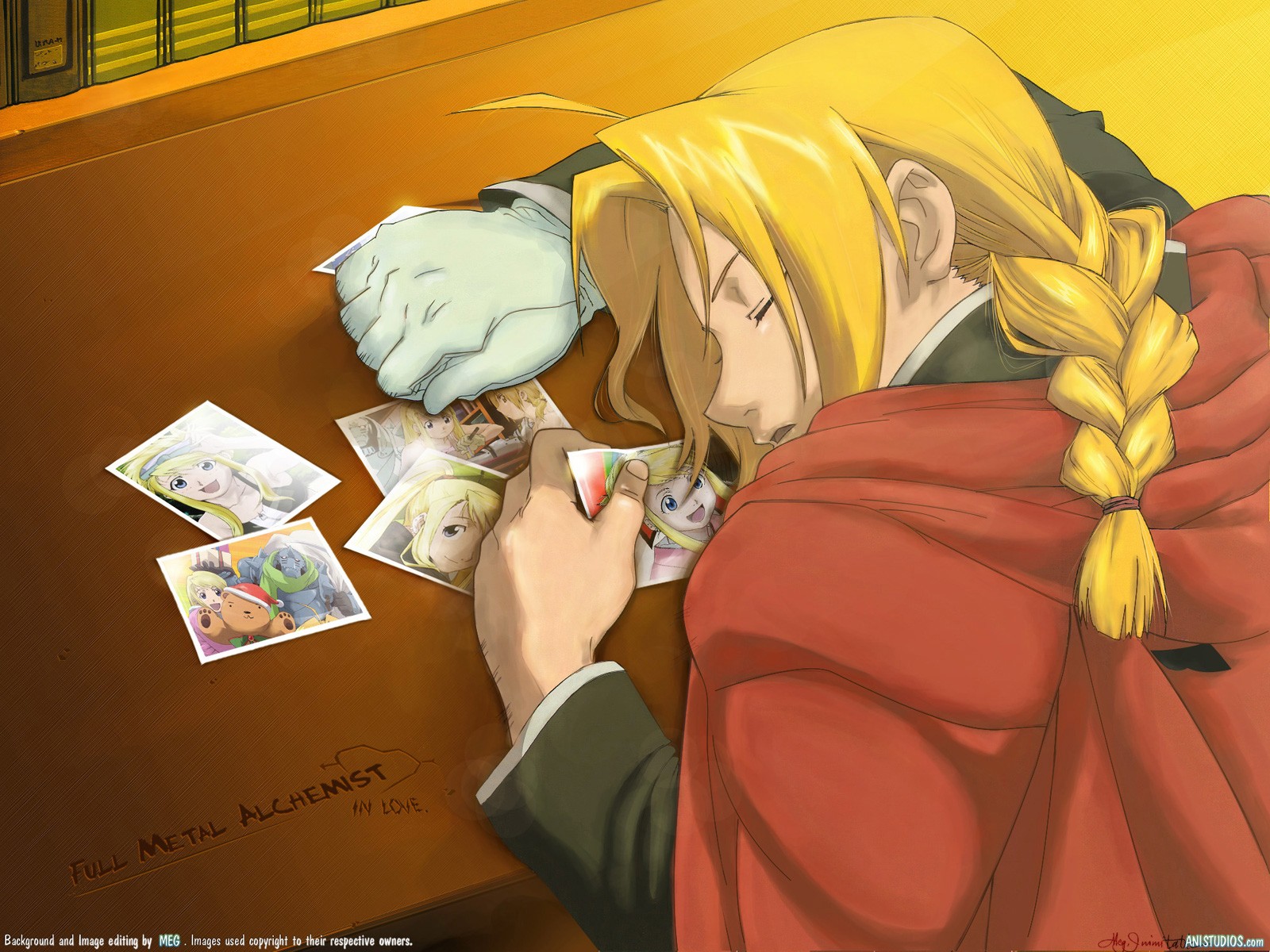 Anime 1600x1200 Full Metal Alchemist Elric Edward anime blonde anime boys