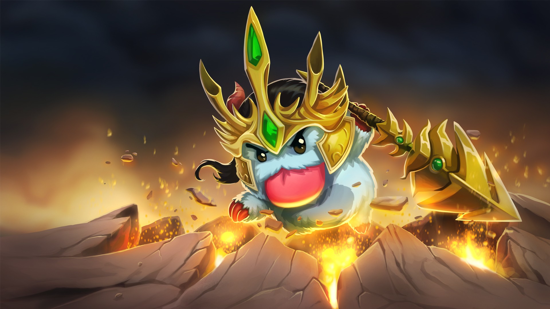 General 1920x1080 League of Legends video game art Jarvan IV (League of Legends) Poro (League of Legends) PC gaming video game characters