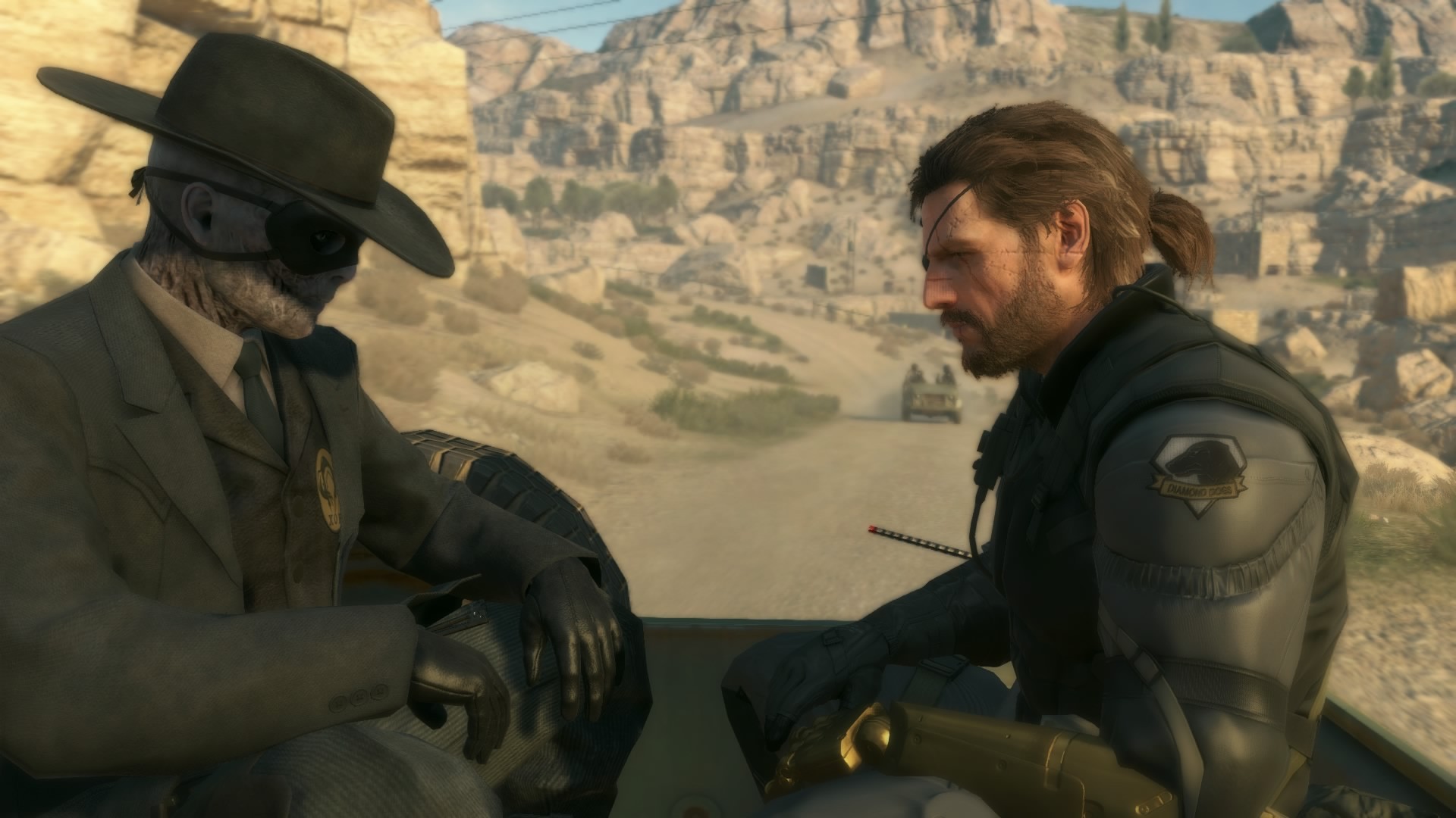 General 1920x1080 Metal Gear Solid V: The Phantom Pain Venom Snake skull face Metal Gear Solid video games video game men video game characters screen shot