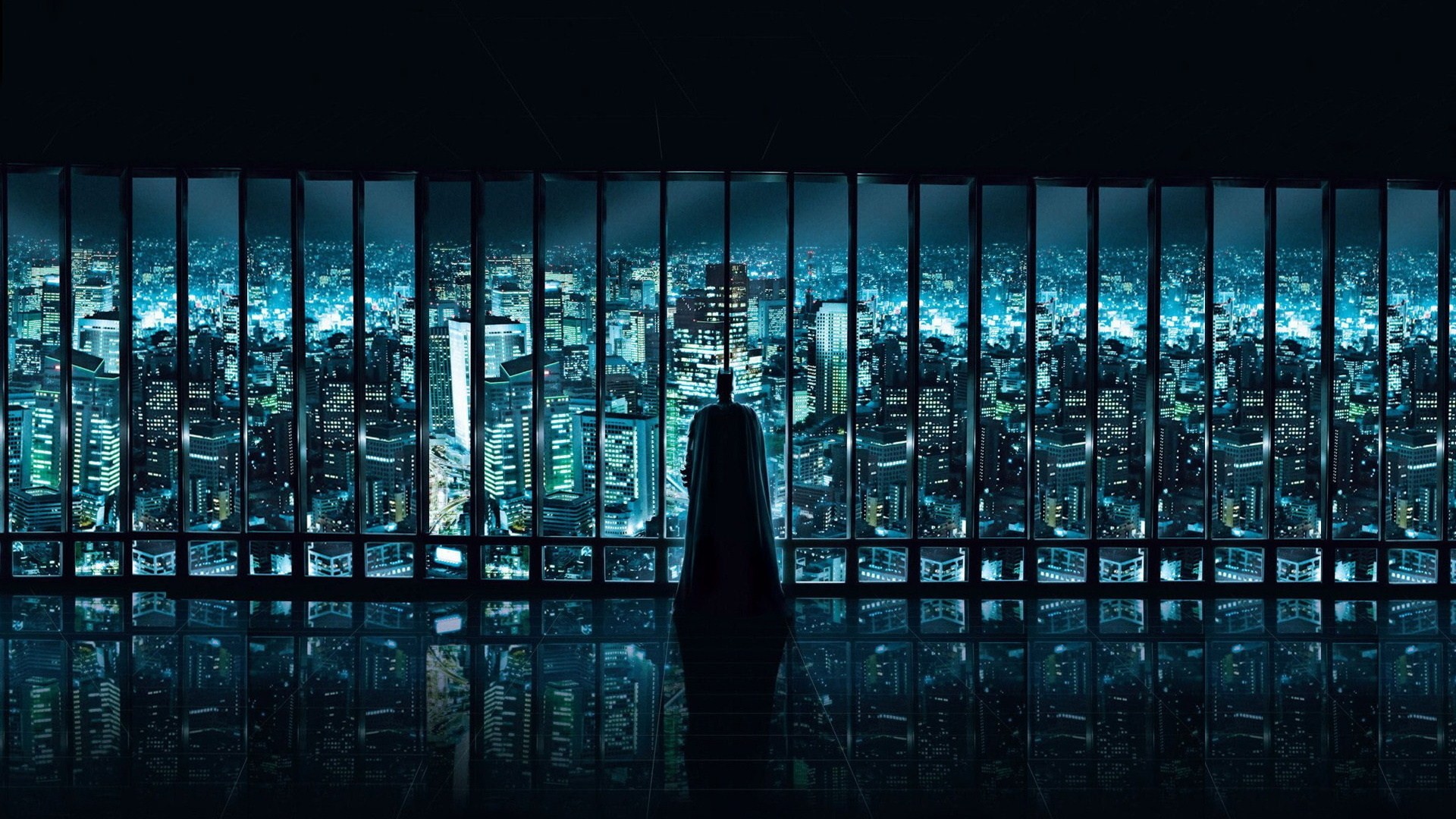 General 1920x1080 Batman The Dark Knight Gotham City cityscape movies superhero