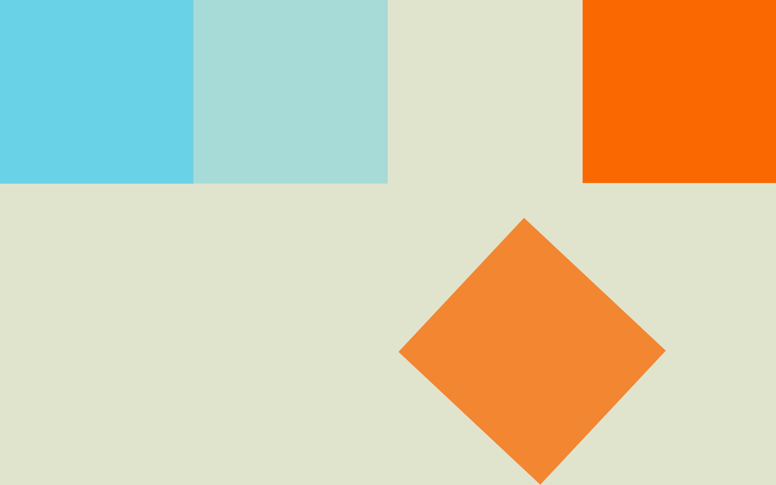 General 2560x1600 colorful square blue orange simple background abstract minimalism artwork