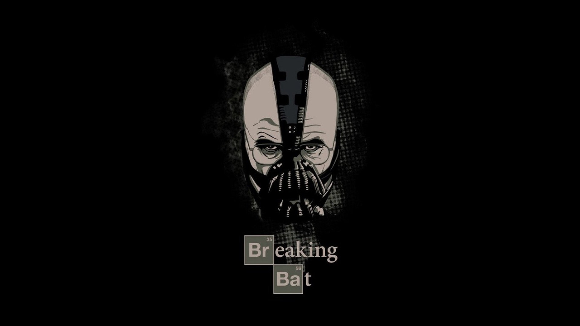 General 1920x1080 Bane The Dark Knight movies crossover Breaking Bad artwork TV series