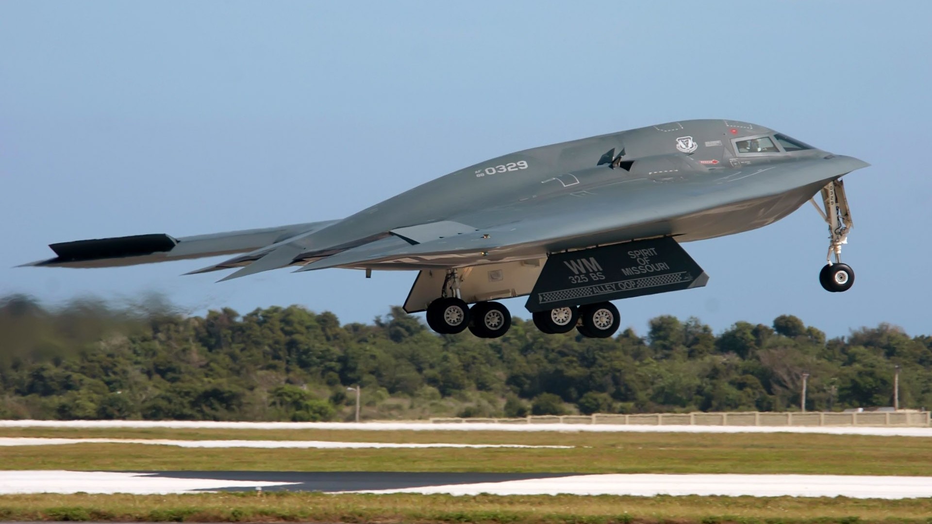 General 1920x1080 military aircraft airplane Northrop Grumman B-2 Spirit Spirit military aircraft vehicle numbers strategic bomber American aircraft Northrop Grumman take-off military vehicle