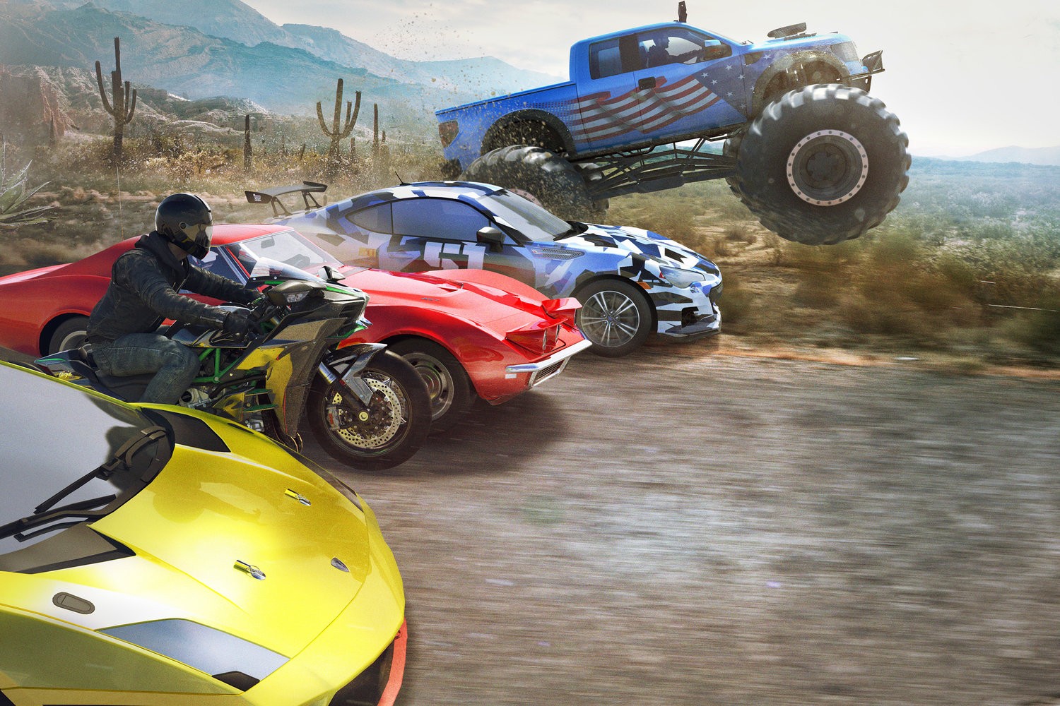 General 1500x1000 car vehicle yellow cars red cars motorcycle video games