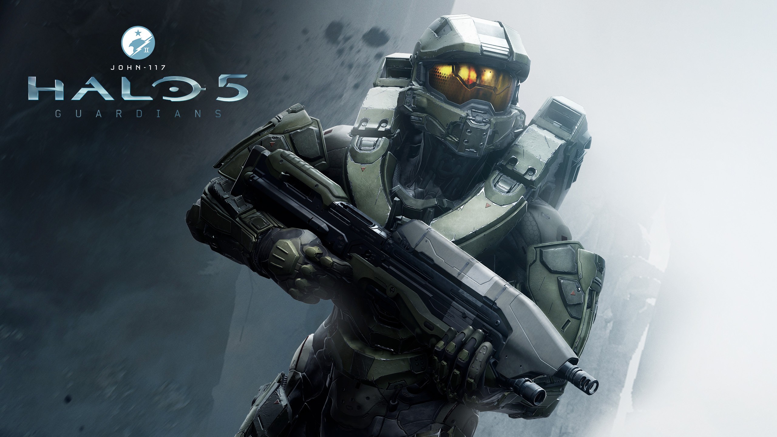 General 2560x1440 Halo 5: Guardians video games science fiction Futuristic Weapons Master Chief (Halo) video game art armor video game characters