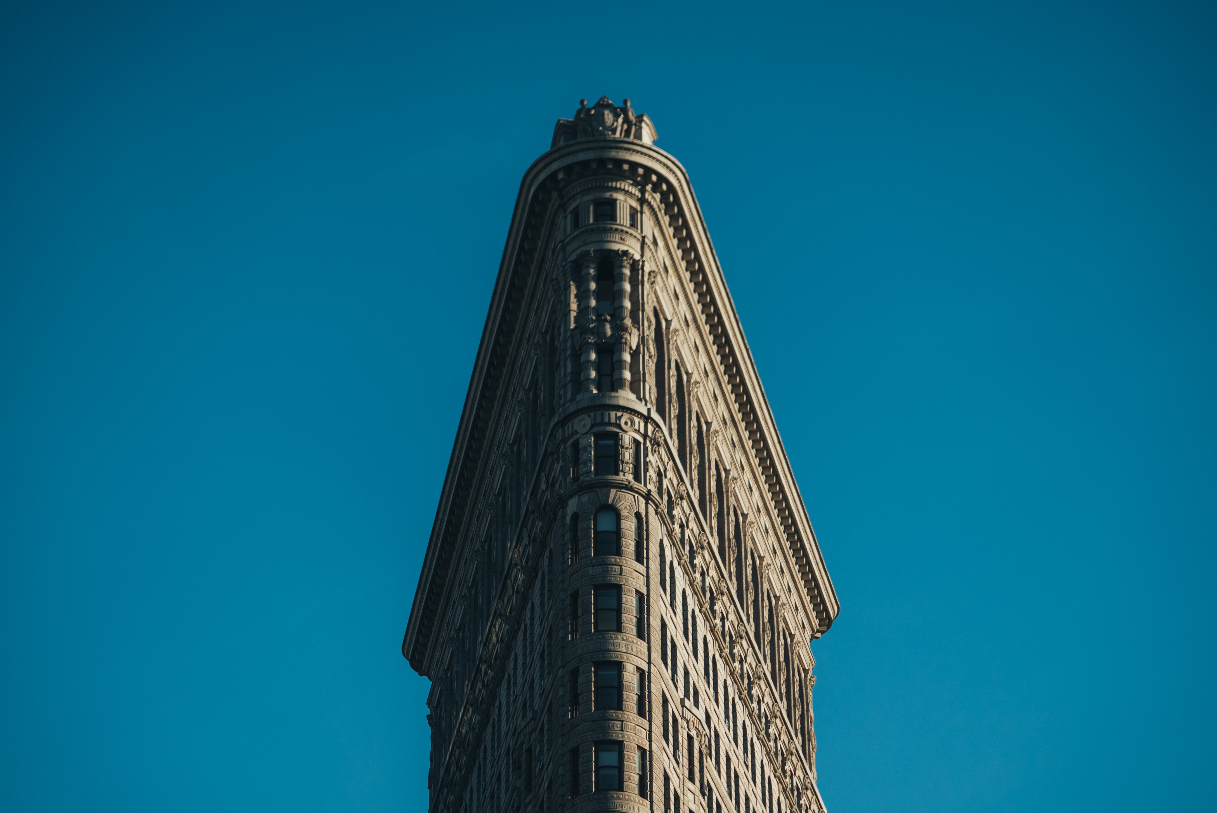 General 4166x2783 New York City building Flatiron Building  sky low-angle USA