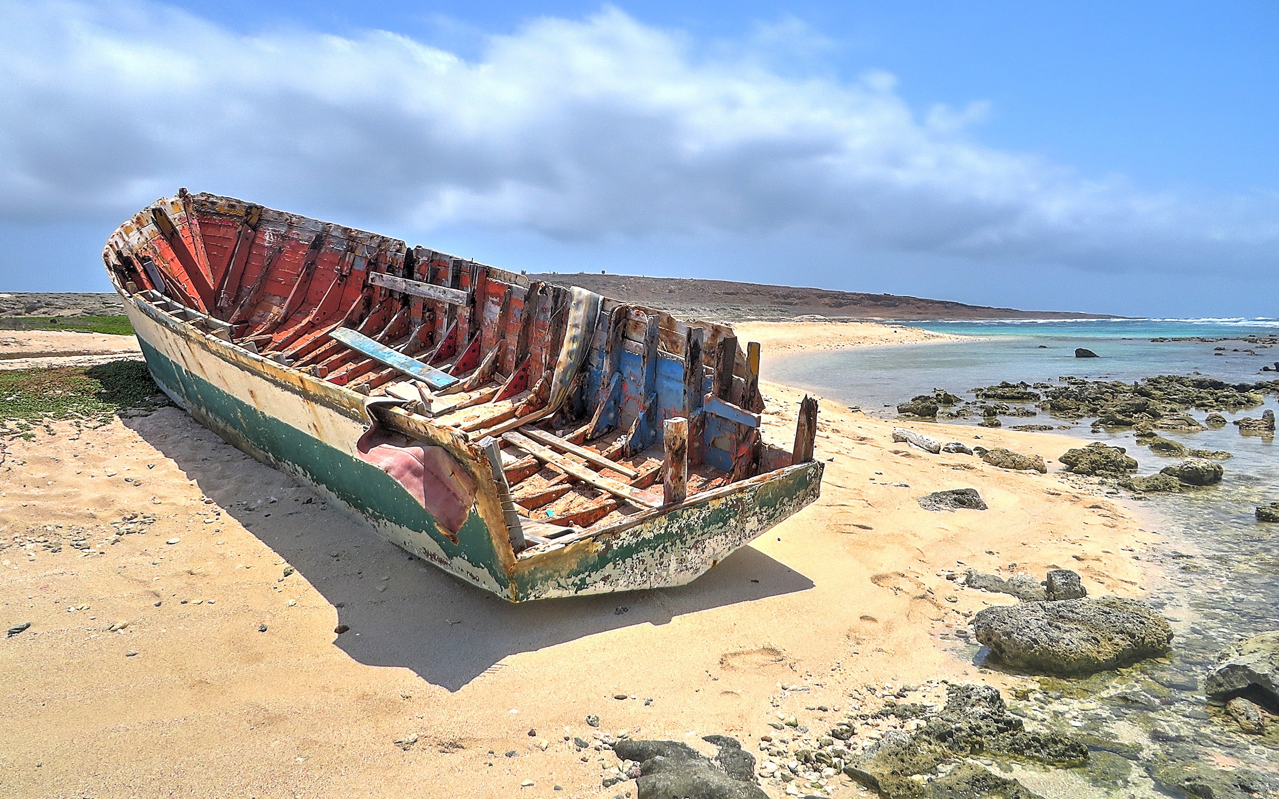 General 2560x1600 Baby Beach Aruba beach nature boat