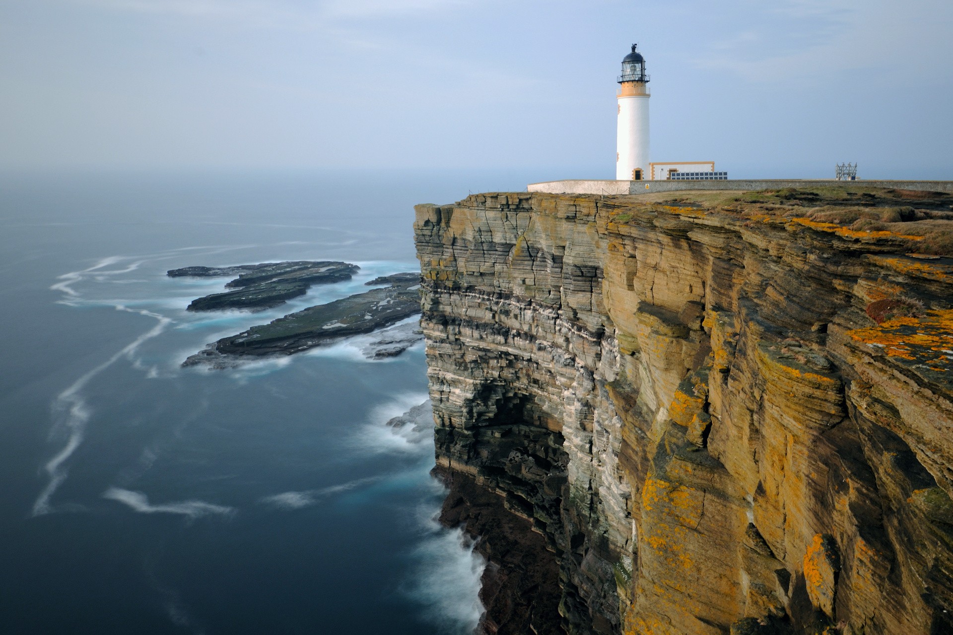General 1920x1280 sea cliff coast nature lighthouse sky